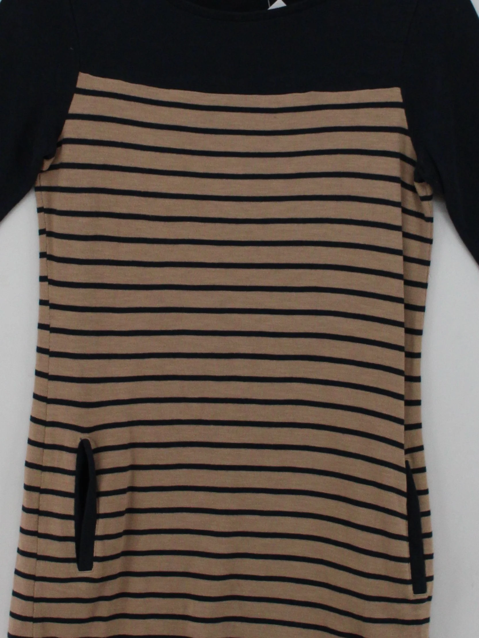 Crew Clothing T-Shirt Mini Dress UK12 in Brown - Image 3
