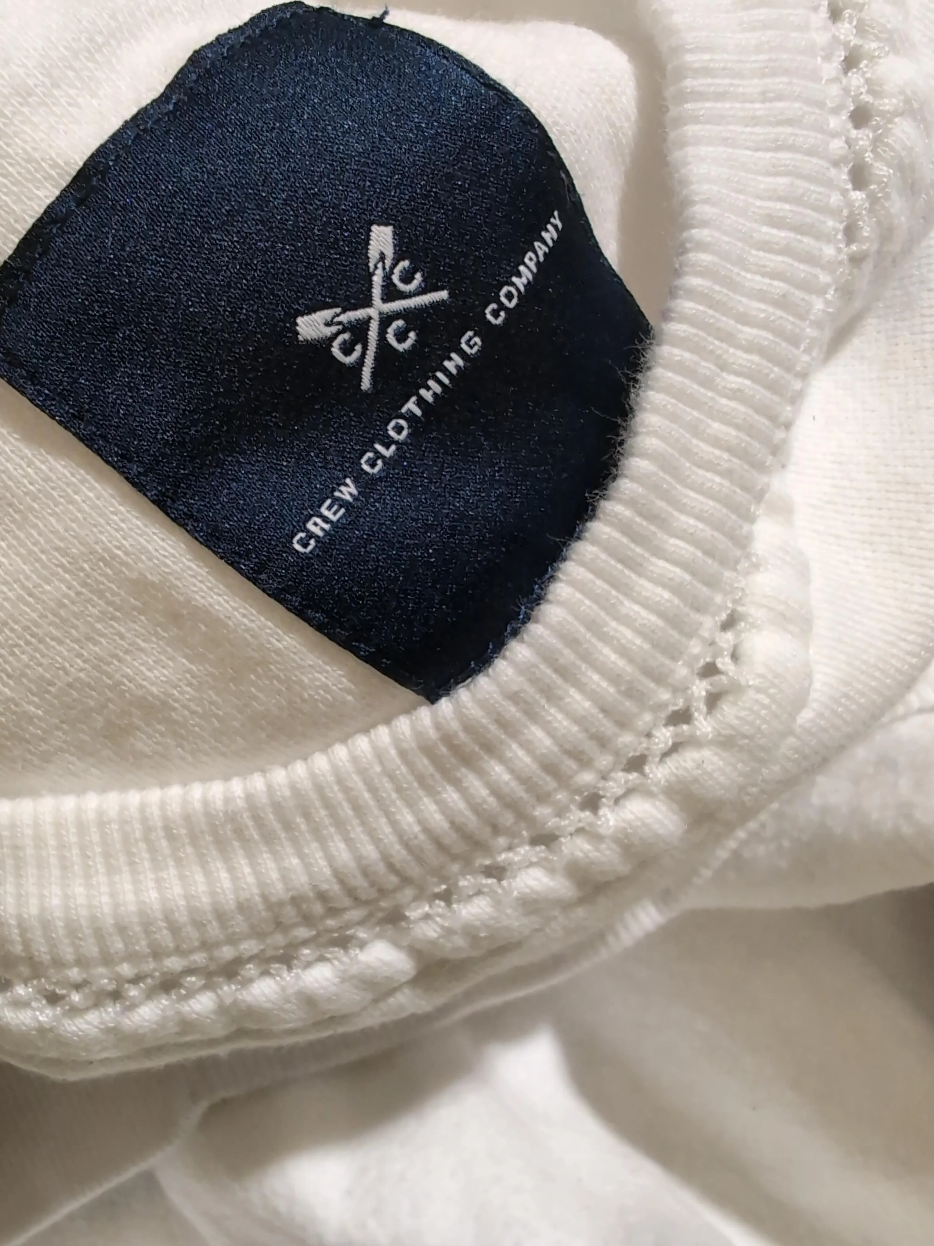 Crew Clothing Women's Hoodie UK 12 White 100% Cotton Pullover - Image 6