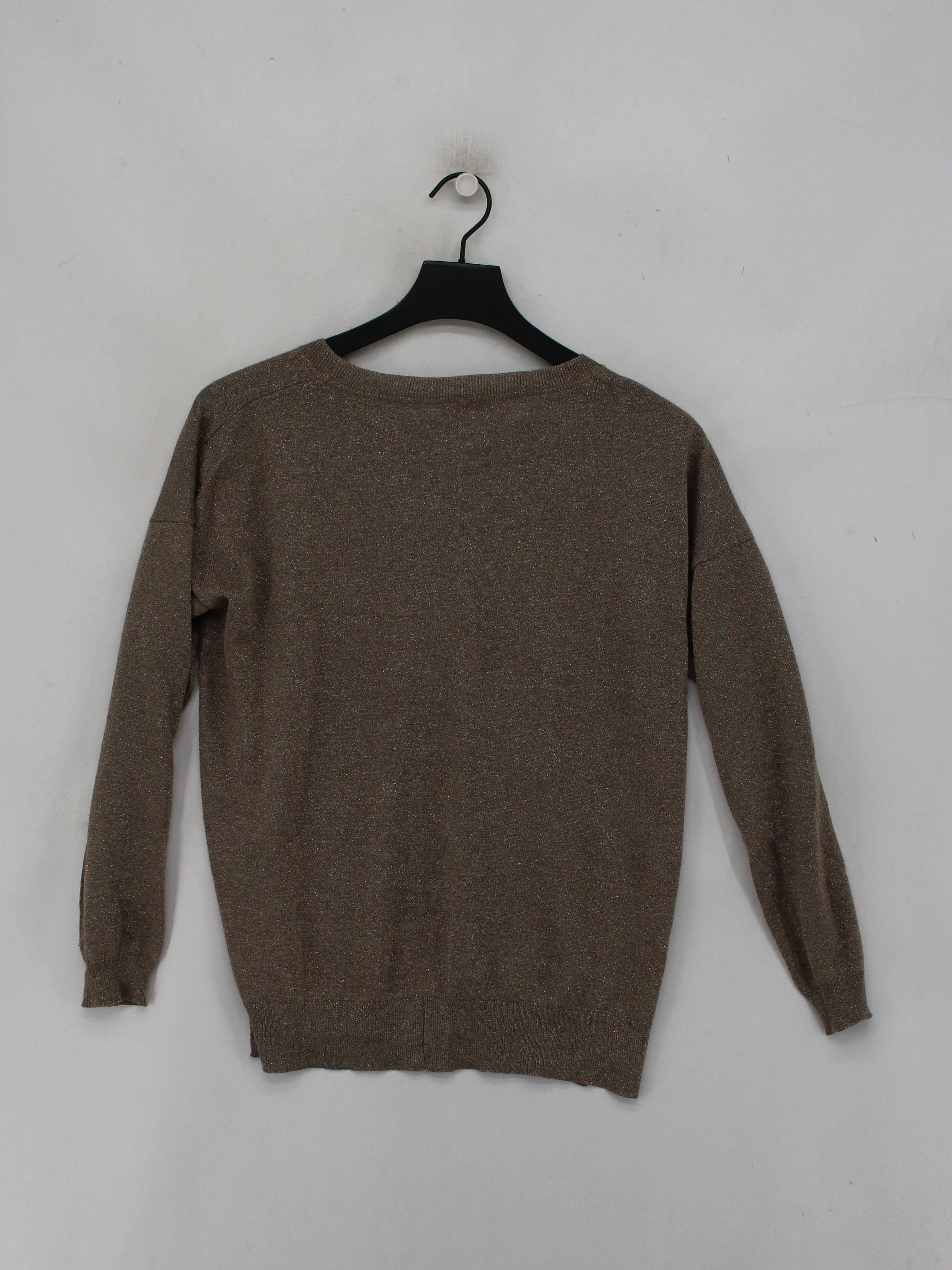 Crew Clothing Women's Jumper UK 8 Tan Viscose with Nylon, Polyester Pullover - Image 2