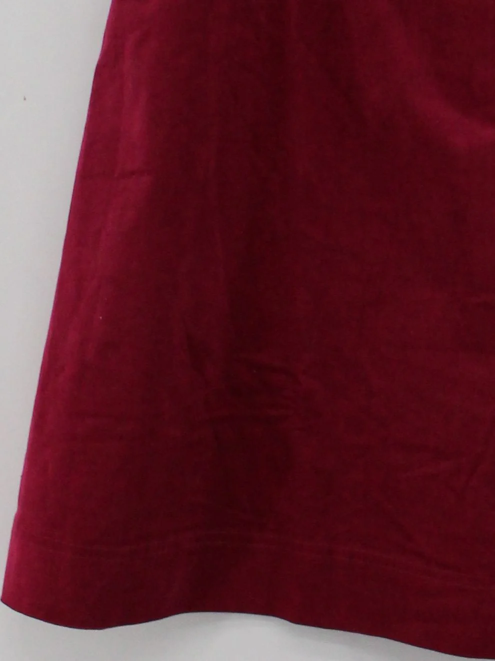 Crew Clothing Women's Midi Skirt UK 14 Red Cotton with Elastane Midi A-Line - Image 4