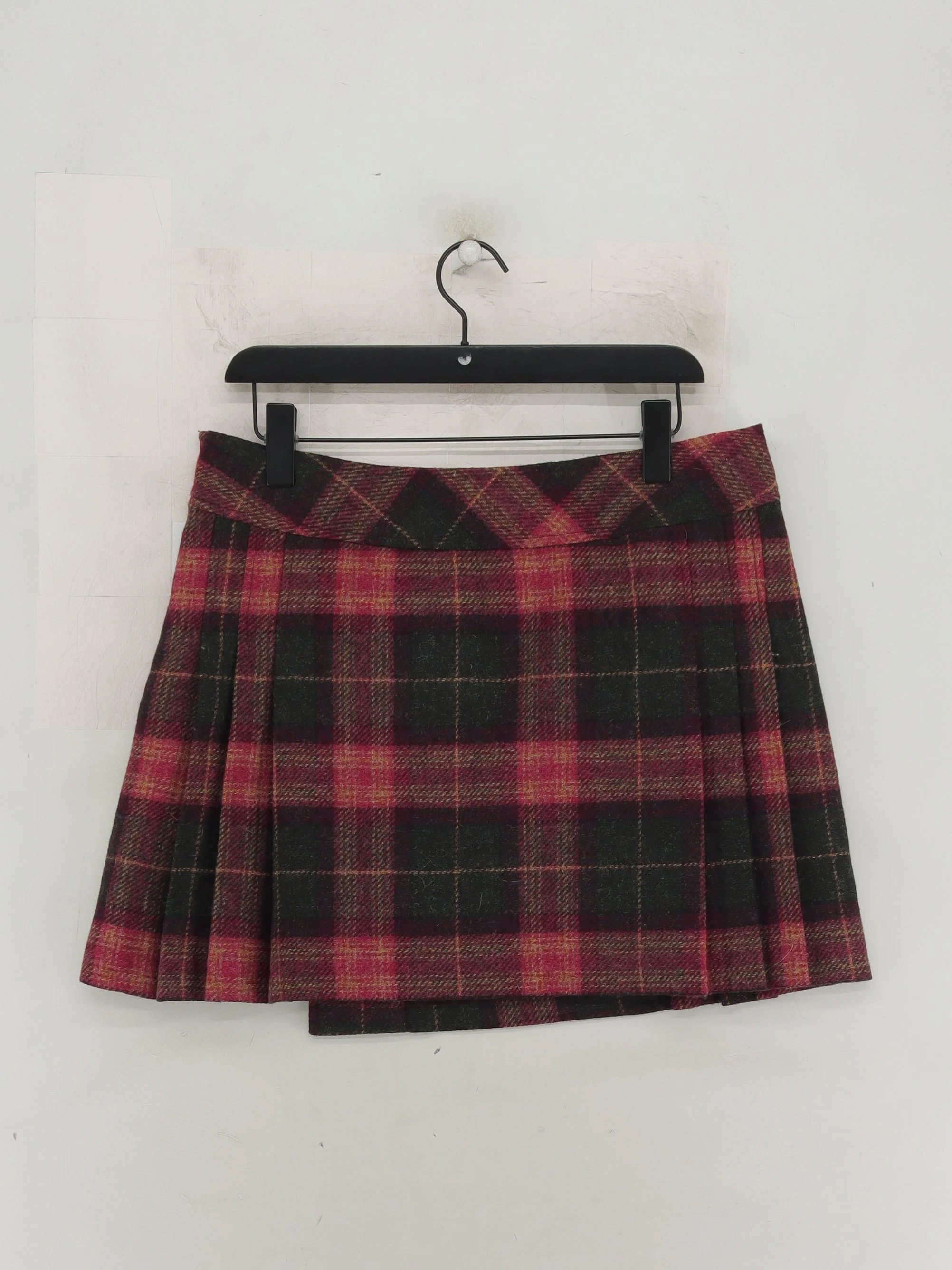Crew Clothing Women's Mini Skirt UK 12 Multi Wool with Viscose, Cotton Mini - Image 2