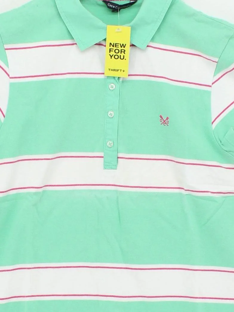 Crew Clothing Women's Polo UK 16 Multi 100% Other Basic - Image 3