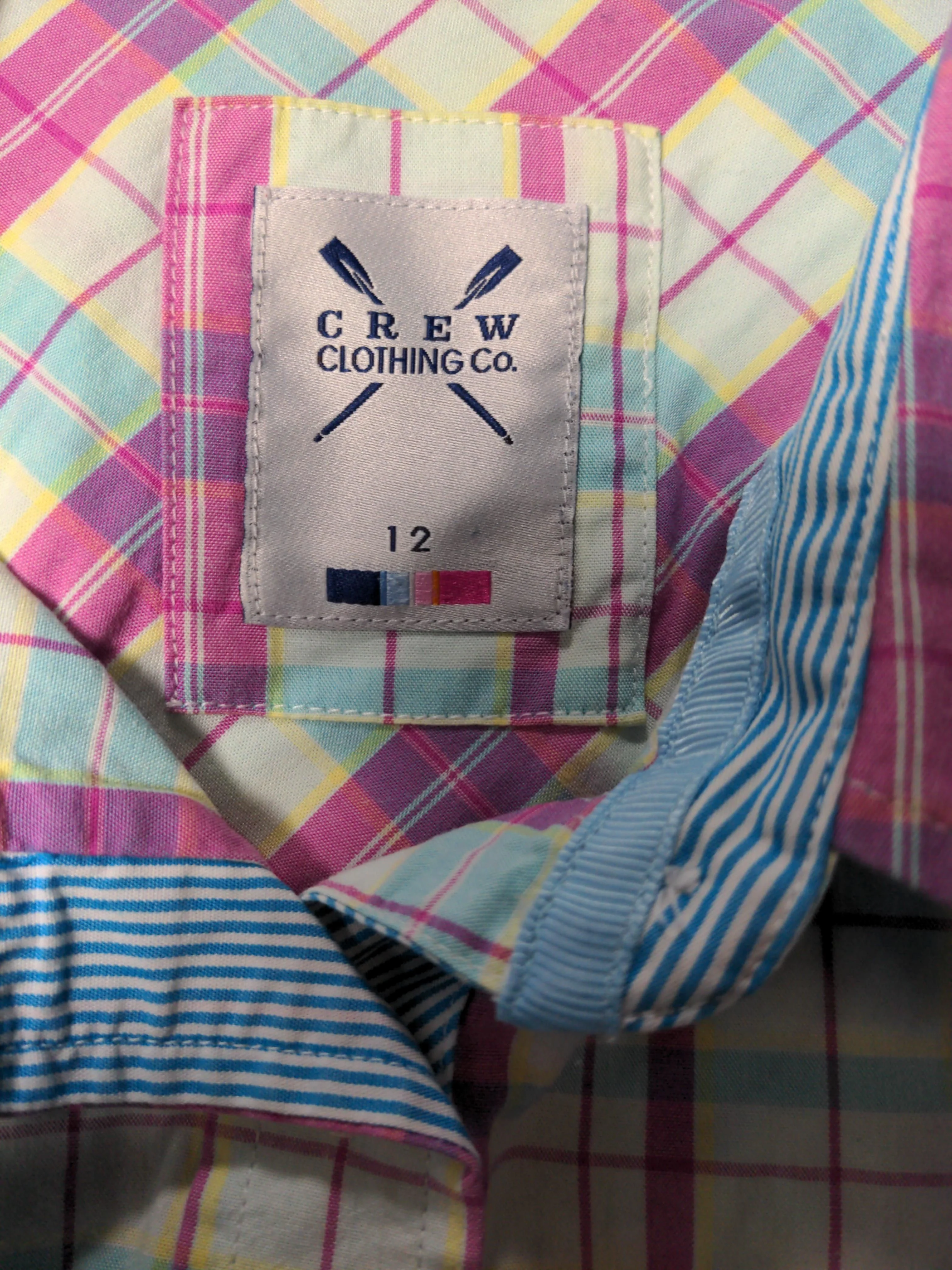 Crew Clothing Women's Shirt UK 12 Multi 100% Cotton Basic - Image 5