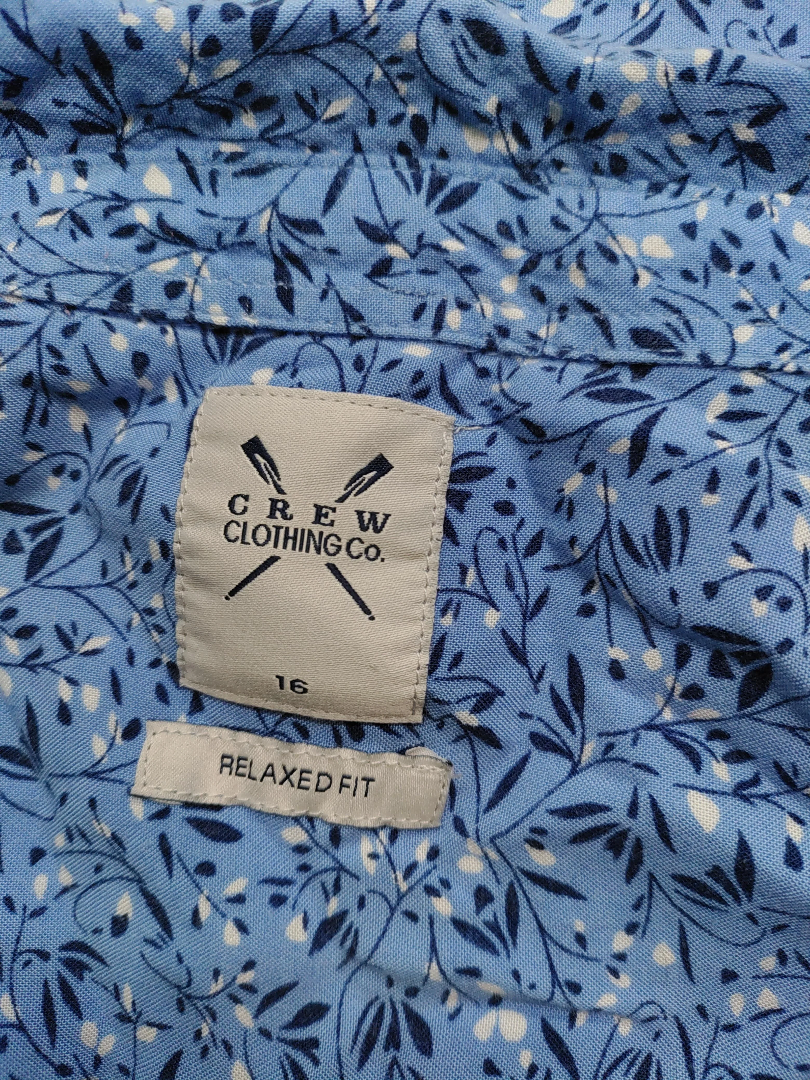 Crew Clothing Women's Shirt UK 16 Blue 100% Rayon Basic - Image 5