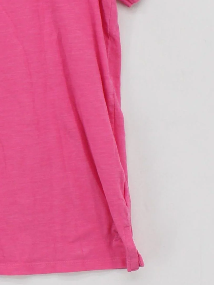 Crew Clothing Women's T-Shirt UK 12 Pink 100% Cotton Basic - Image 4