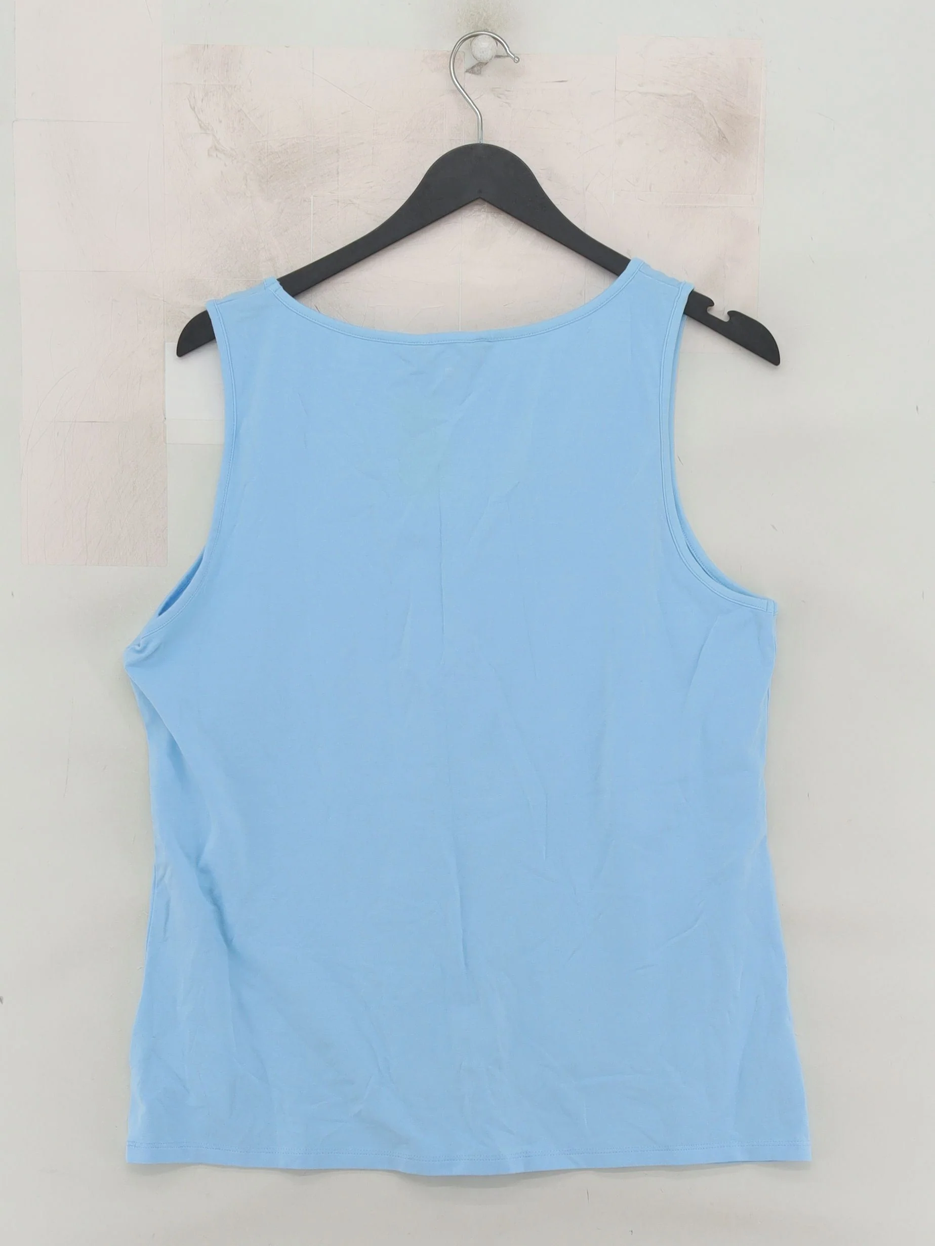 Crew Clothing Women's T-Shirt UK 16 Blue Cotton - Image 2