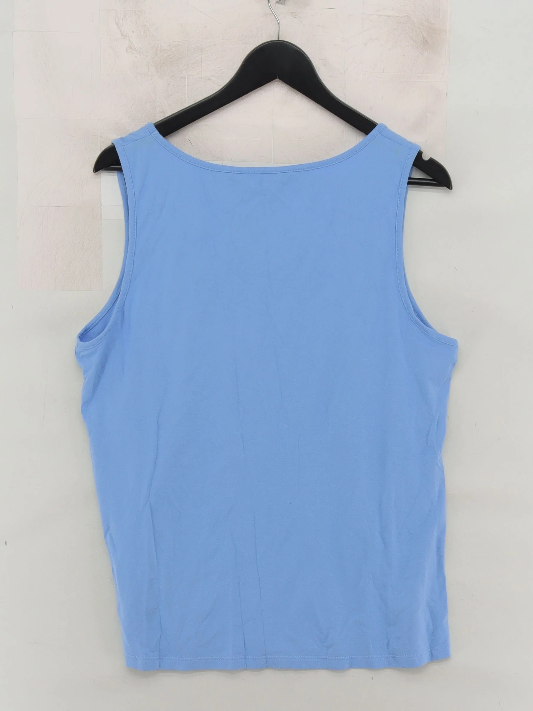 Crew Clothing Women's T-Shirt UK 18 Blue Cotton - Image 2