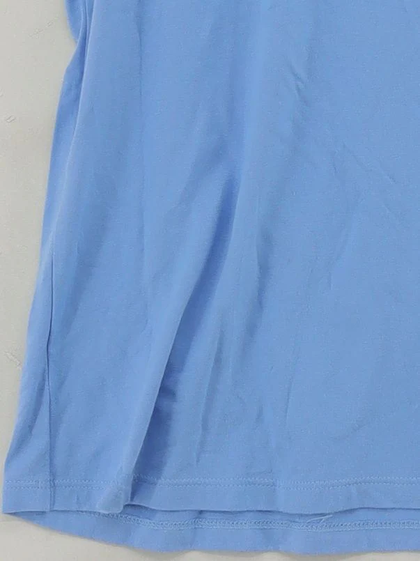 Crew Clothing Women's T-Shirt UK 18 Blue Cotton - Image 4