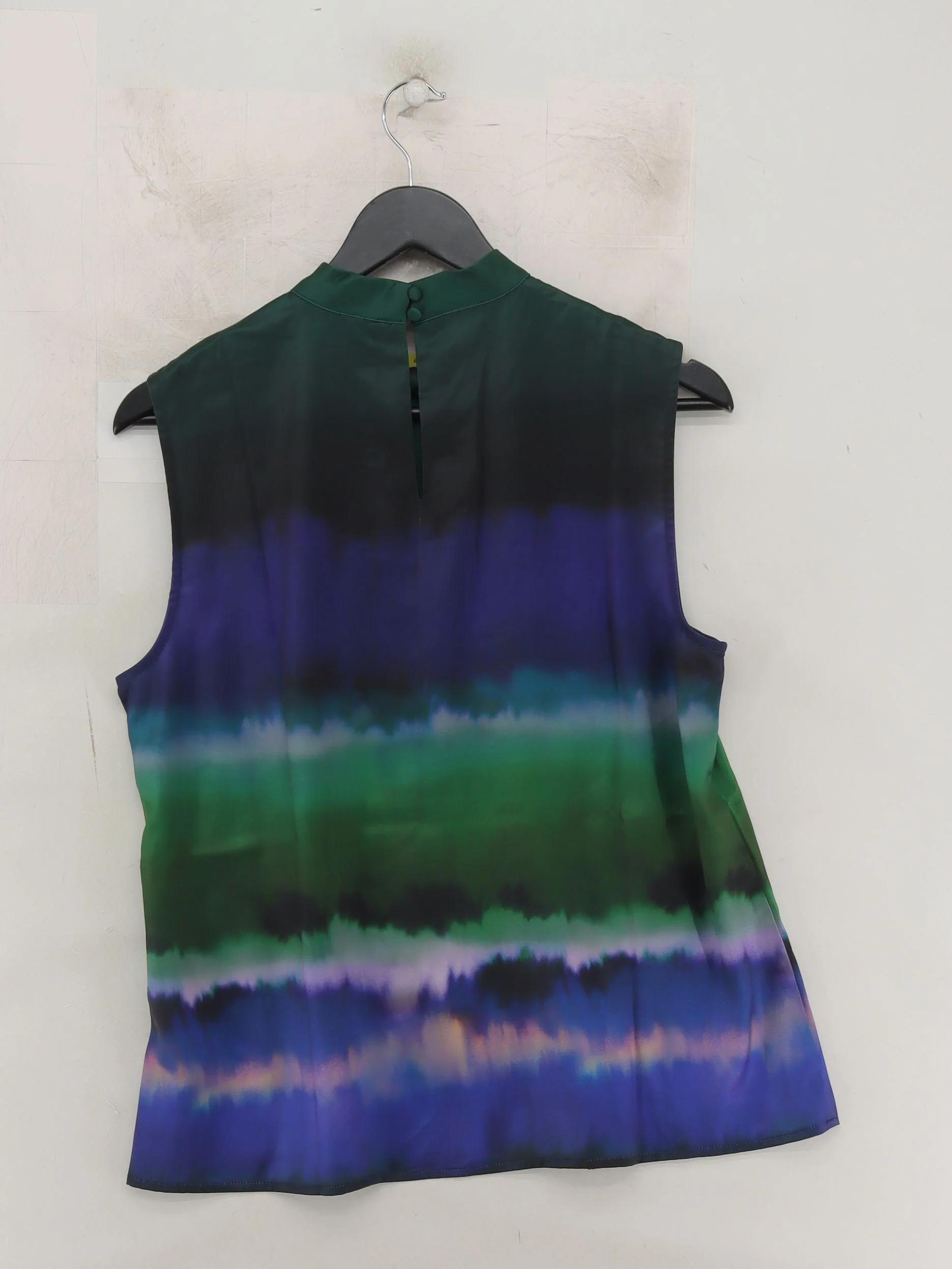 Crew Clothing Women's Top L Multi 100% Polyester Sleeveless High Neck Basic - Image 2