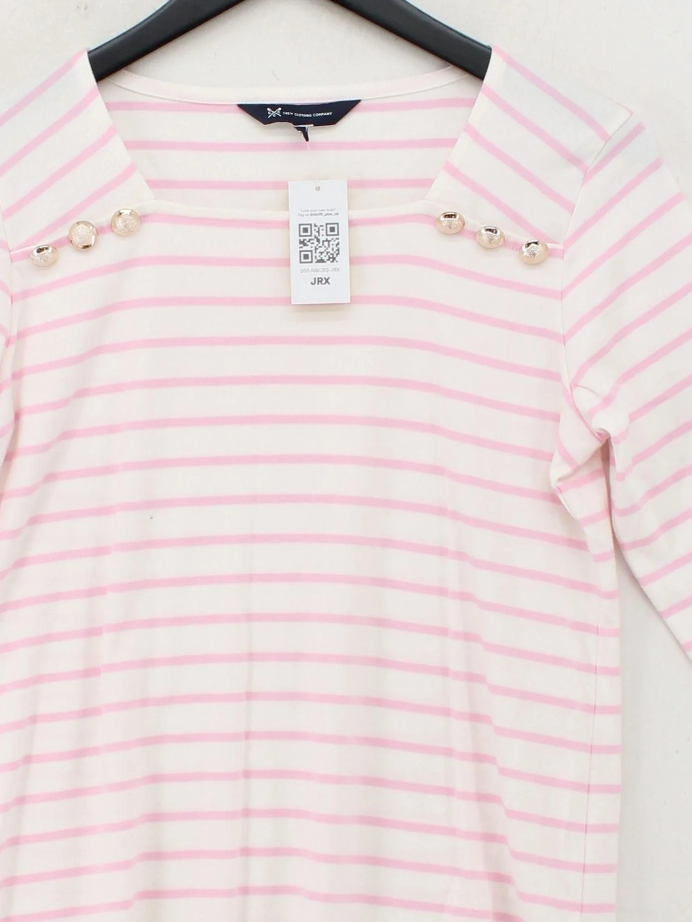 Crew Clothing Women's Top S Multi 100% Cotton Basic - Image 3