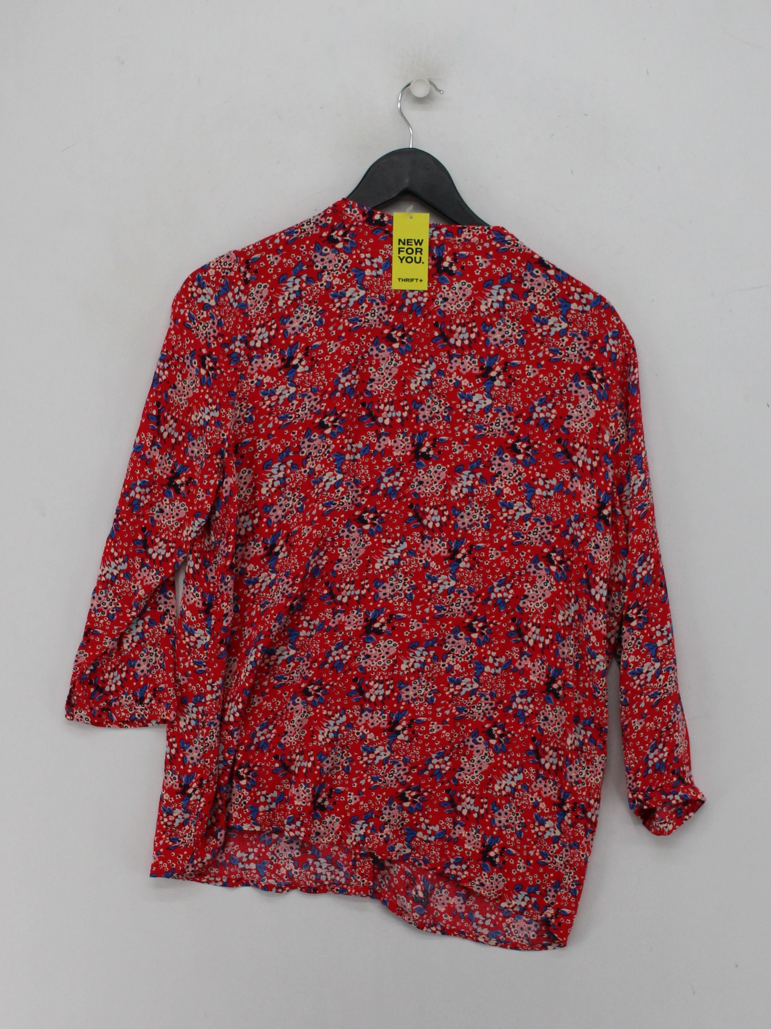 Crew Clothing Women's Top UK 10 Red 100% Viscose Basic - Image 2