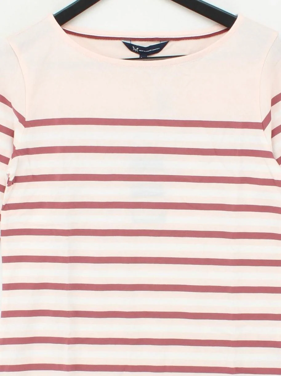 Crew Clothing Women's Top UK 10 White 100% Cotton Basic - Image 3