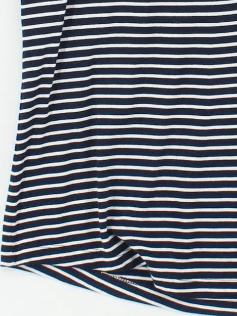 Crew Clothing Women's Top UK 16 Blue Viscose with Elastane Basic - Image 4