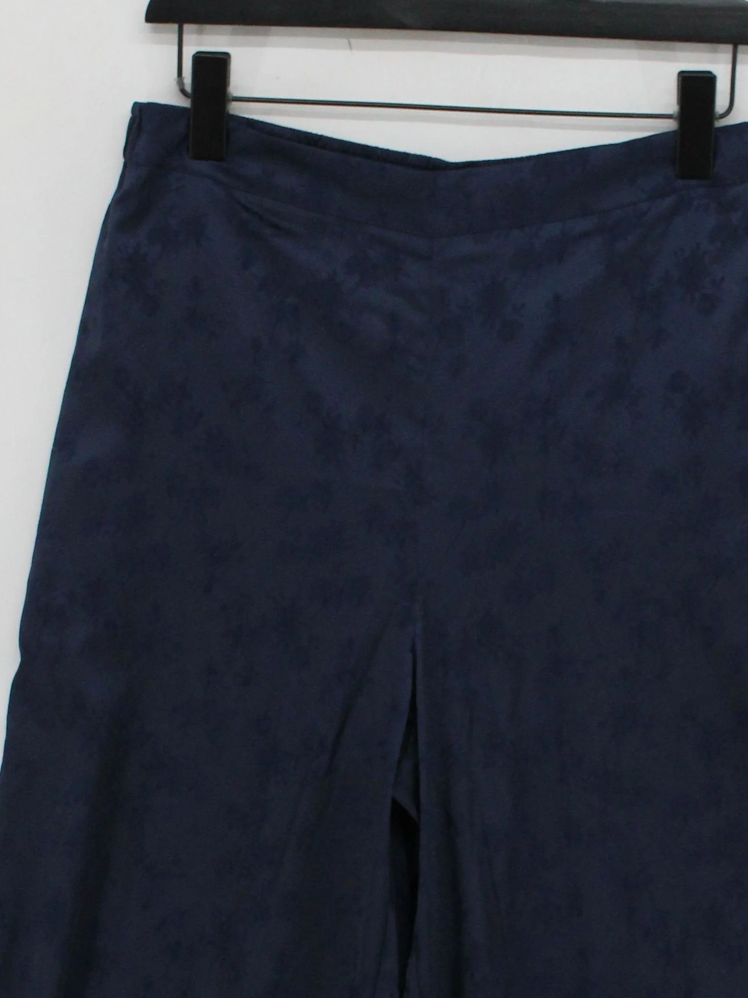 Crew Clothing Women's Trousers UK 12 Blue Polyester with Elastane Chino - Image 3