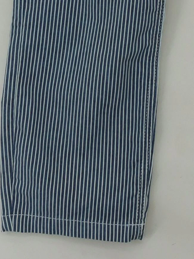 Crew Clothing Women's Trousers UK 14 Blue Cotton with Polyester, Elastane Chino - Image 4