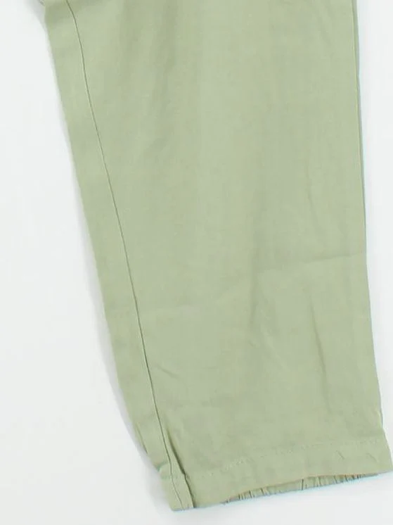 Crew Clothing Women's Trousers UK 14 Green 100% Viscose Tapered Sweatpants - Image 4