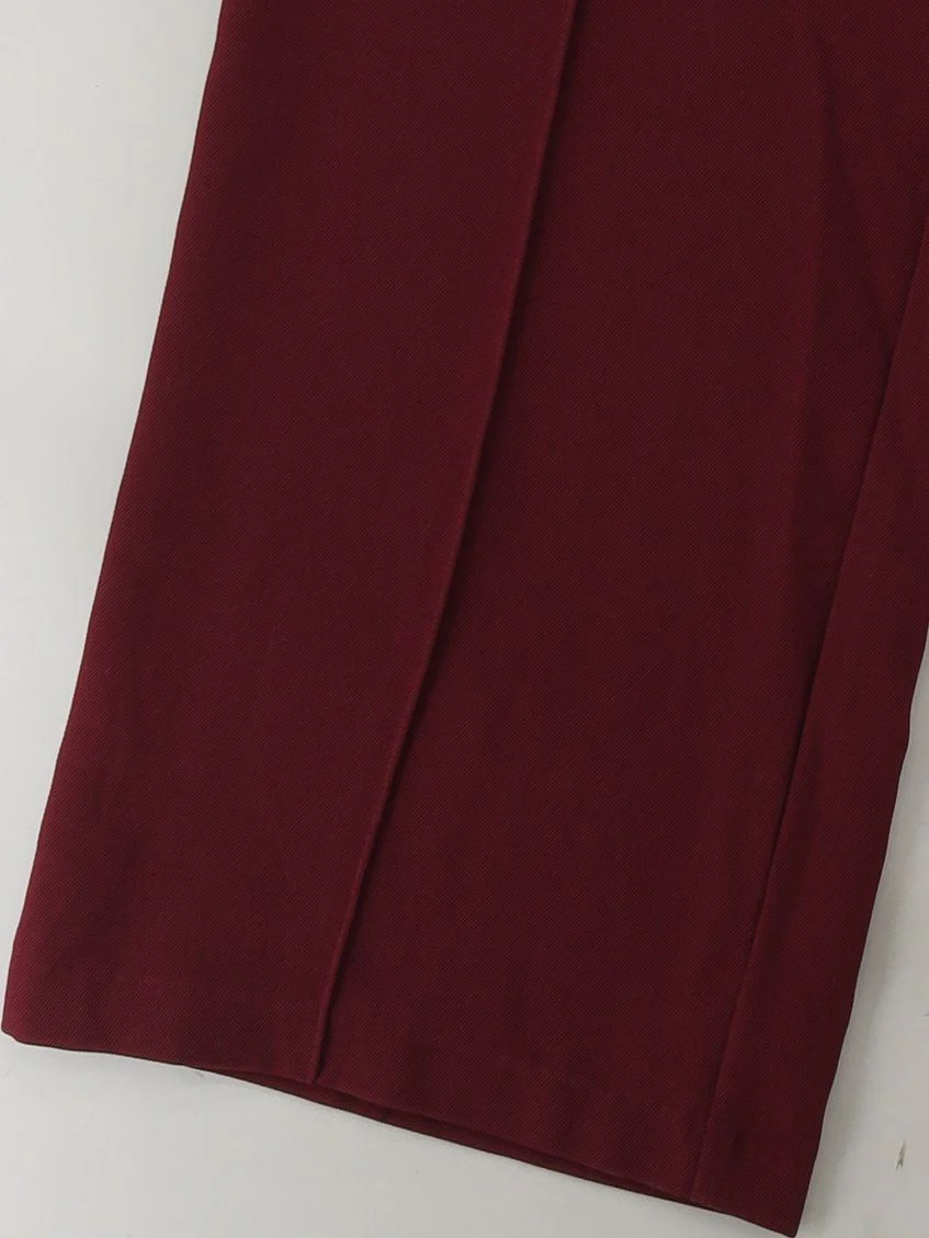 Crew Clothing Women's Trousers UK 14 Red 100% Polyester Capri New with tags - Image 4