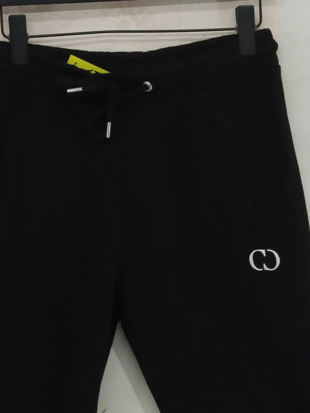 Criminal Damage Men's Sports Bottoms XS Black Cotton with Polyester Sweatpants - Image 3