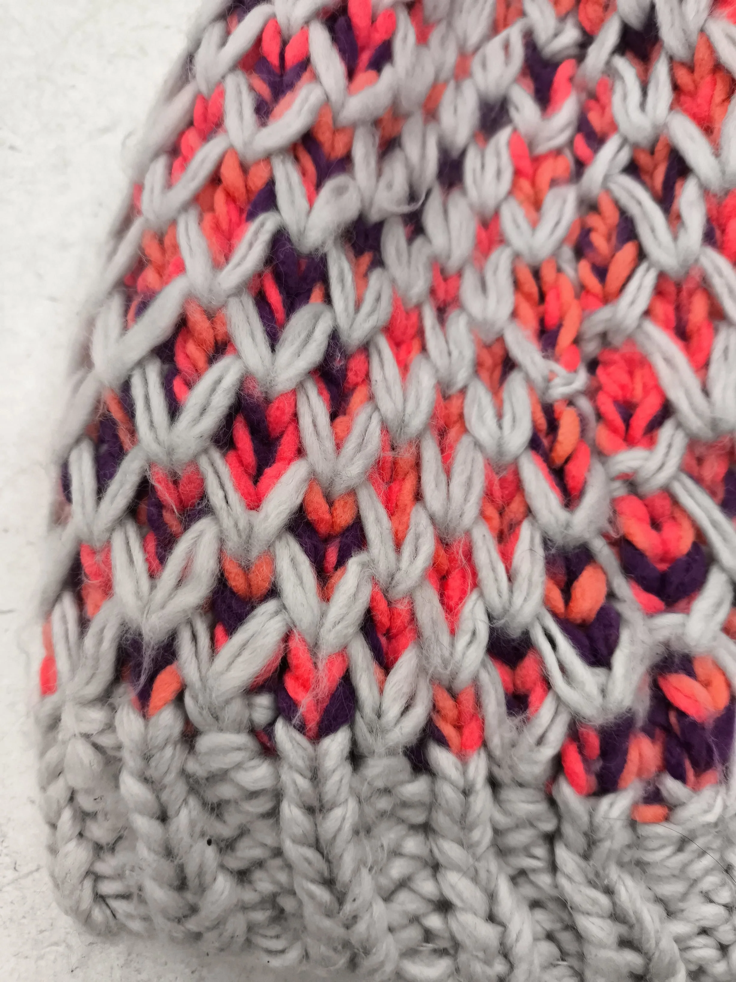 Crivit Men's Hat Multi Geometric Acrylic with Polyester Beanie - Image 3