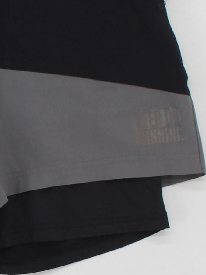 Crivit Men's Shorts M Black Polyester with Elastane Sweat - Image 4