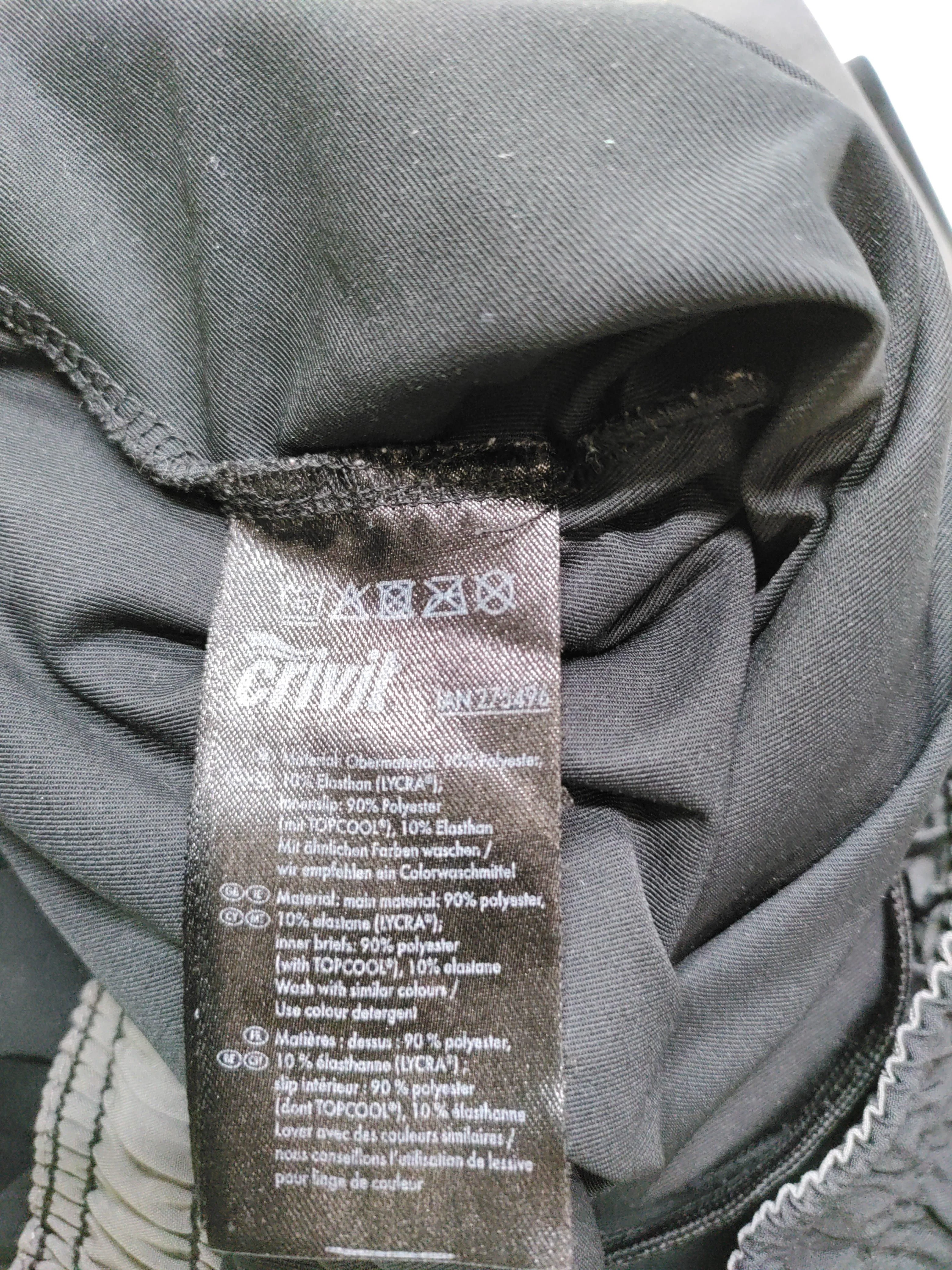 Crivit Men's Shorts M Black Polyester with Elastane Sweat - Image 7