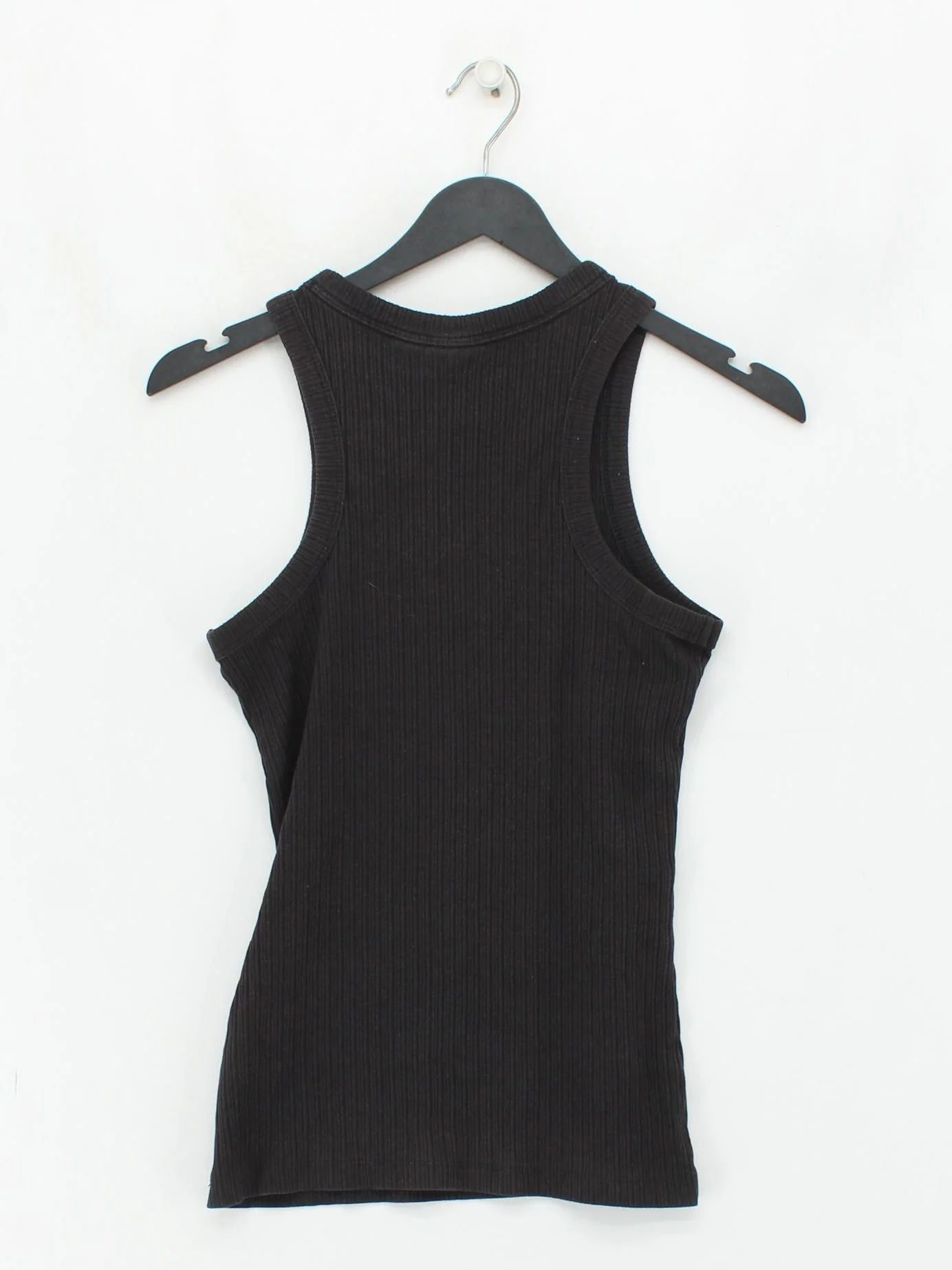 Crivit Women's T-Shirt S Black Polyester with Elastane Sleeveless Basic - Image 2