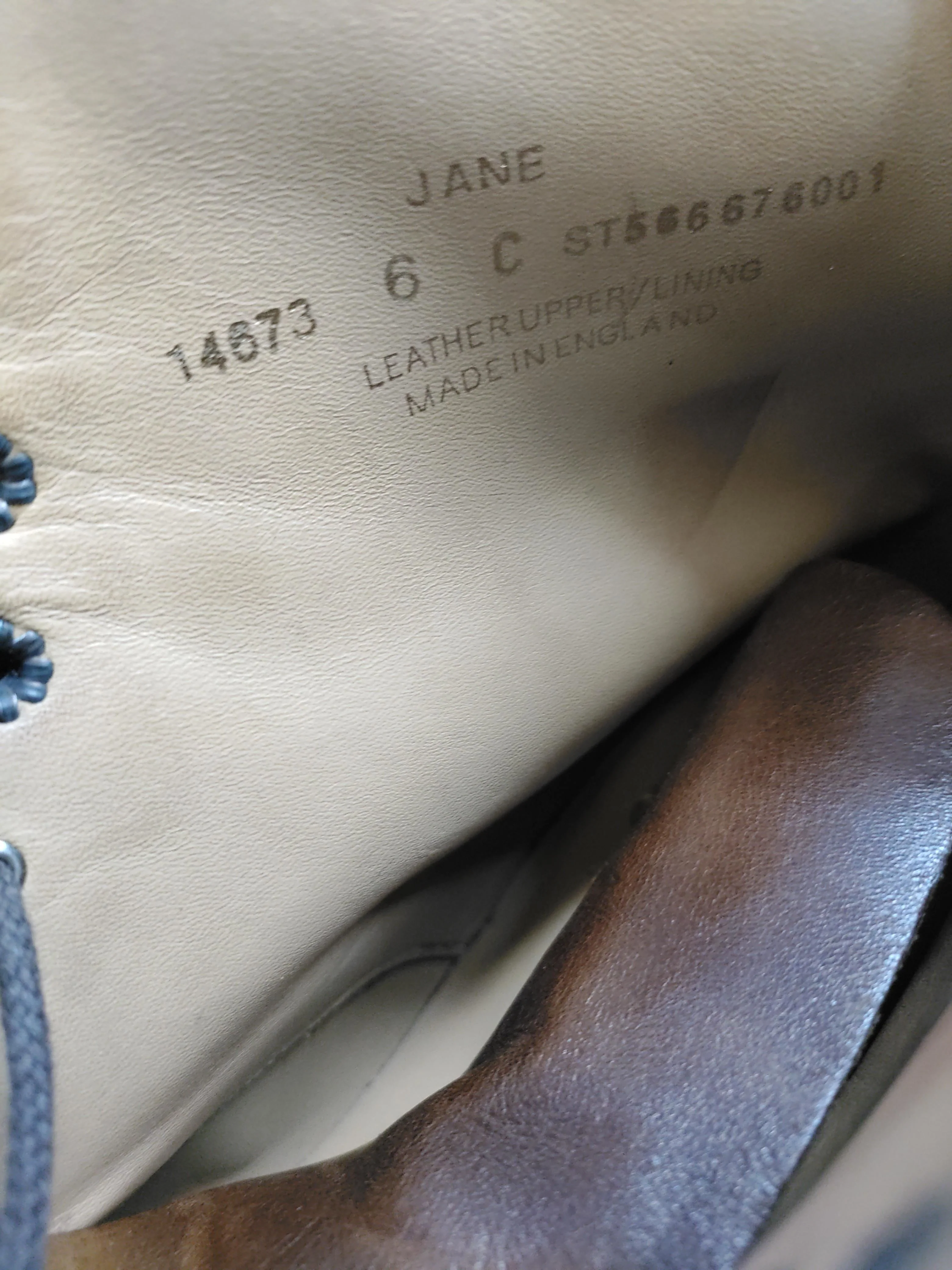 Crockett & Jones Men's Boots UK 6 Brown 100% Leather Combat - Image 10