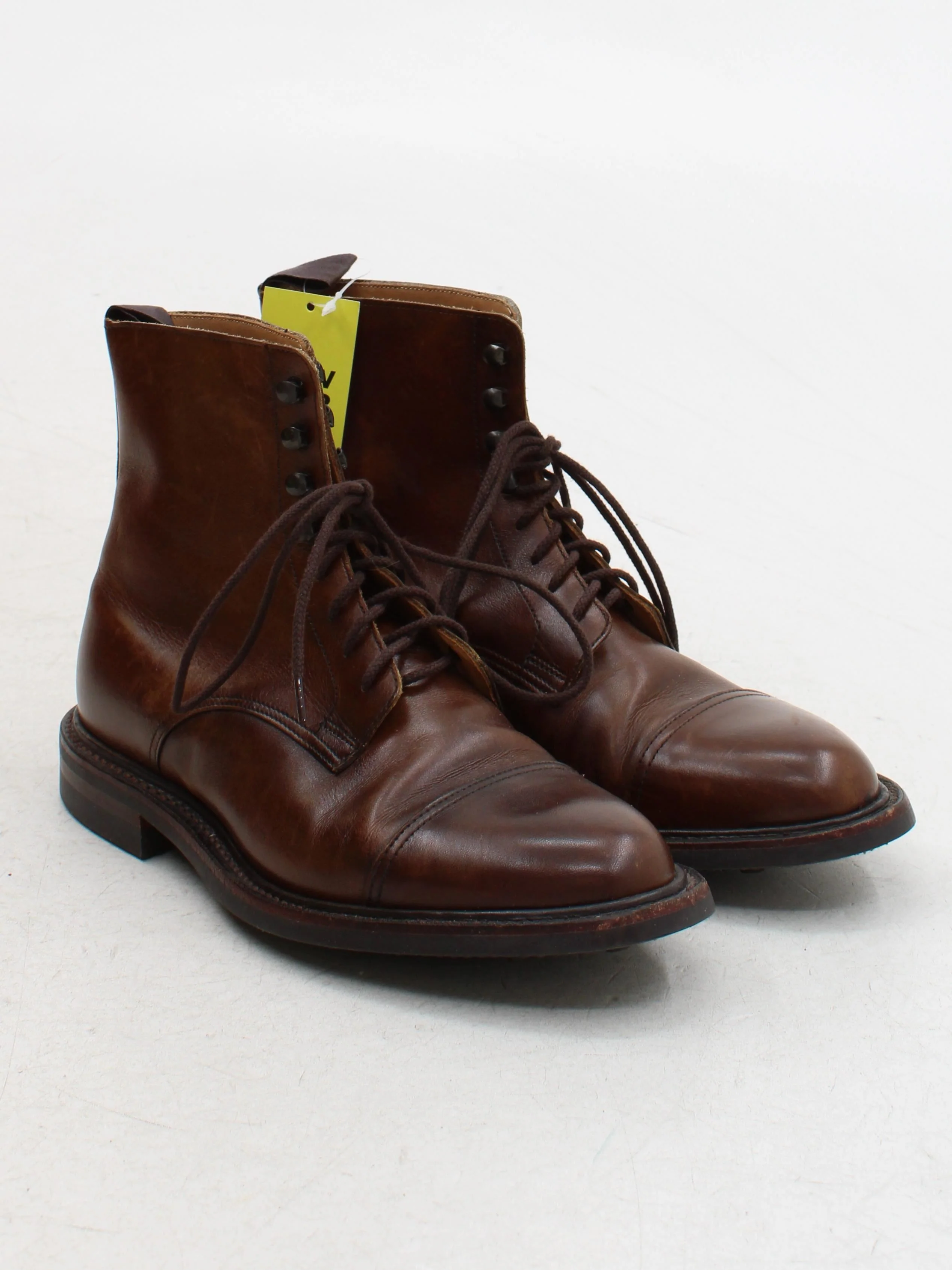 Crockett & Jones Men's Boots UK 6 Brown 100% Leather Combat - Image 4