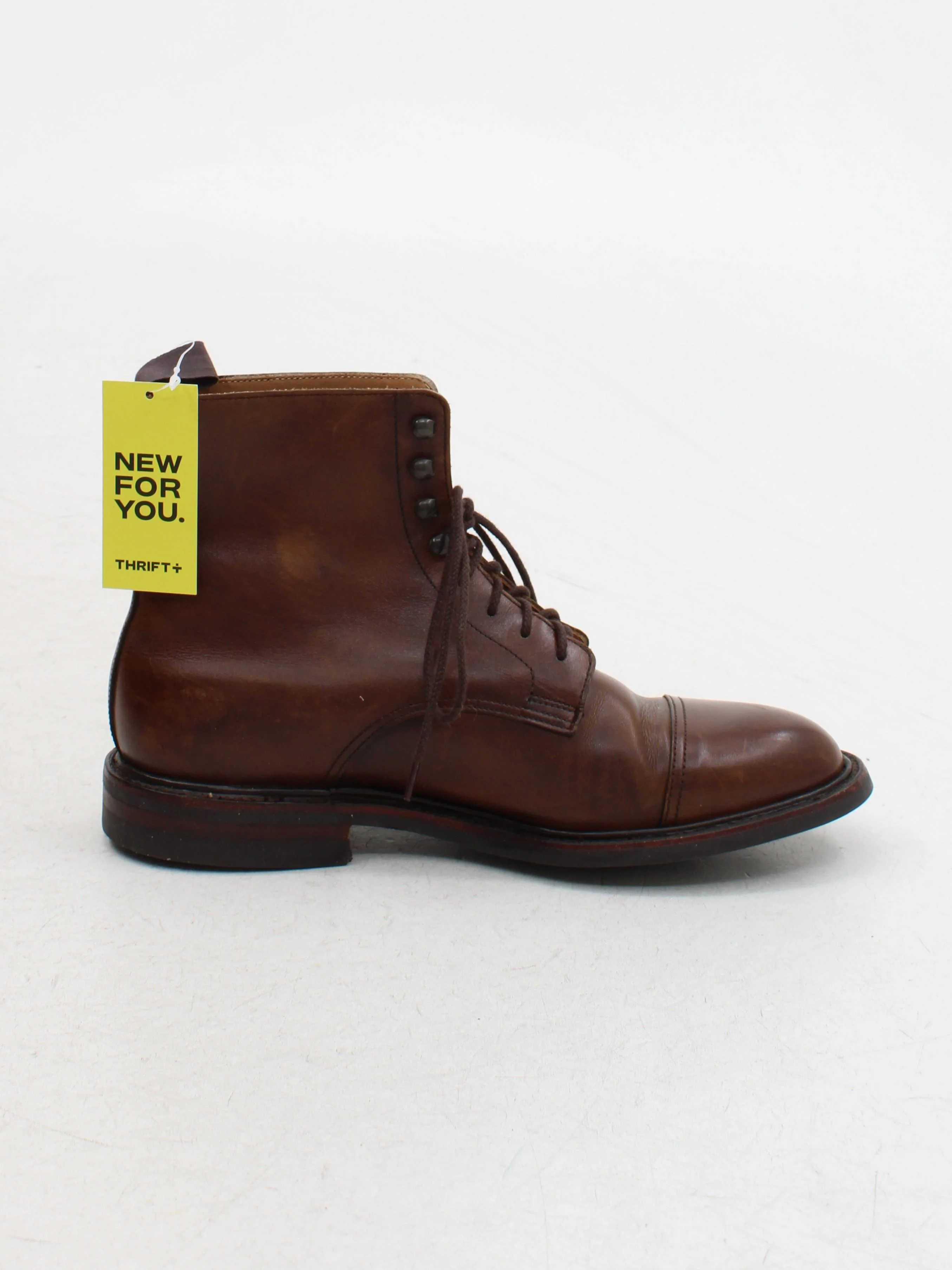 Crockett & Jones Men's Boots UK 6 Brown 100% Leather Combat - Image 5