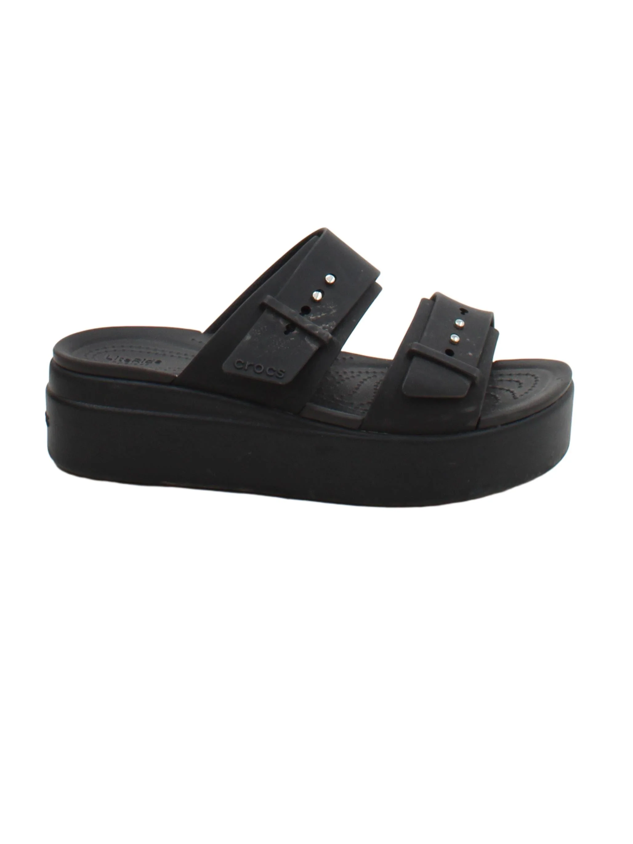 Crocs Women's Sandals UK 4 Black 100% Other Slider