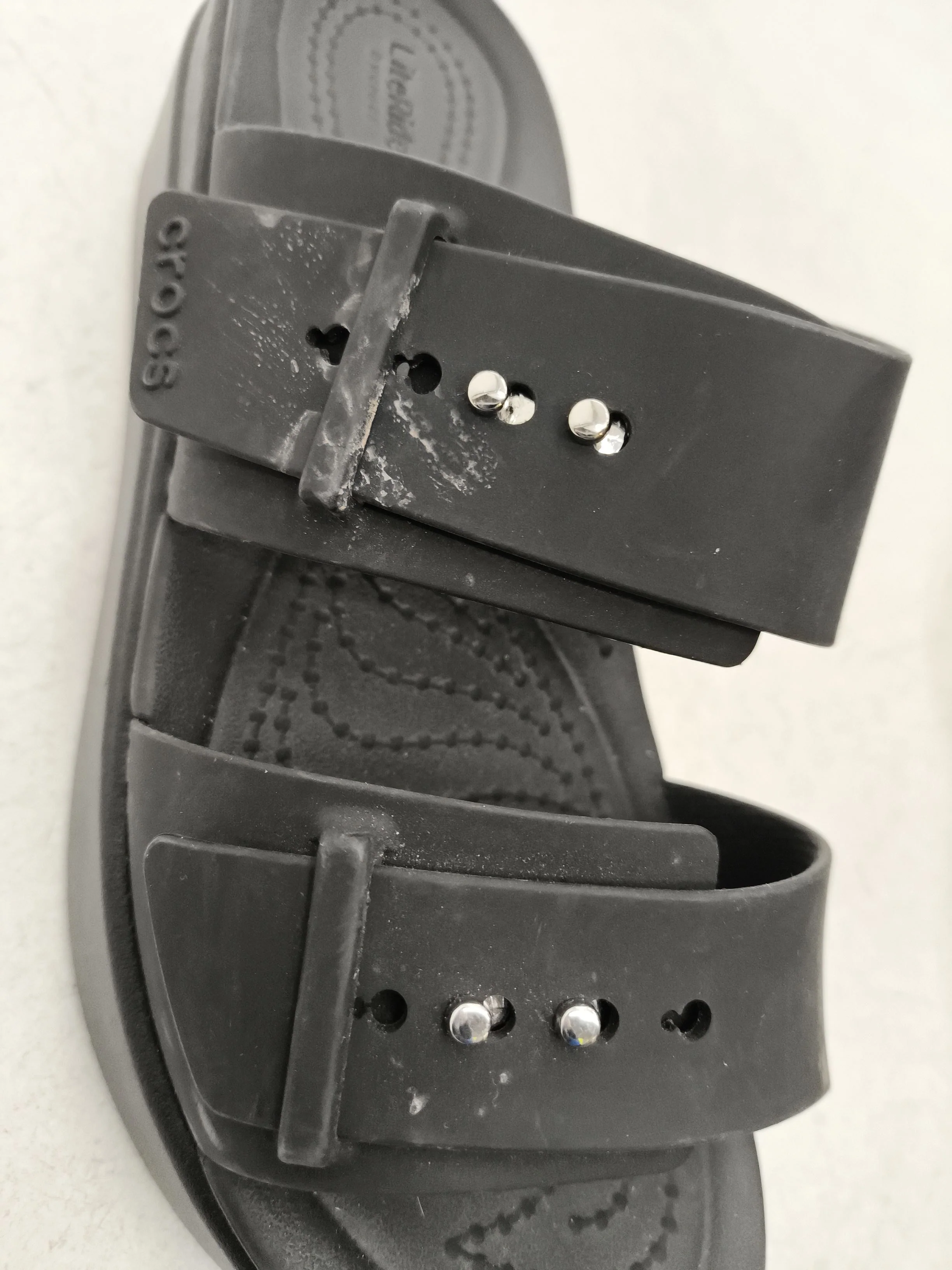 Crocs Women's Sandals UK 4 Black 100% Other Slider - Image 8