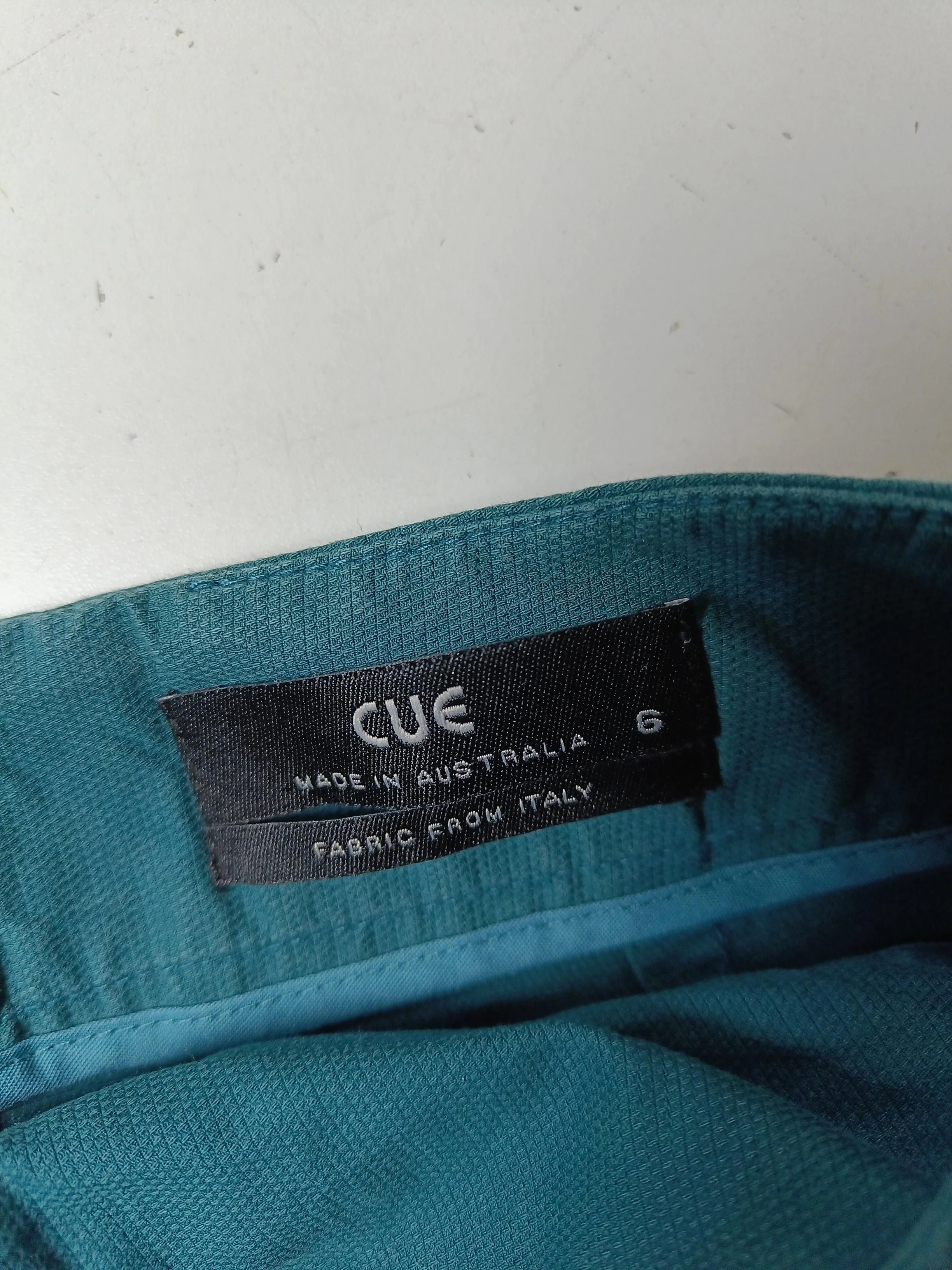 Cue Women's Midi Skirt UK 6 Green 100% Other Midi Straight & Pencil - Image 6