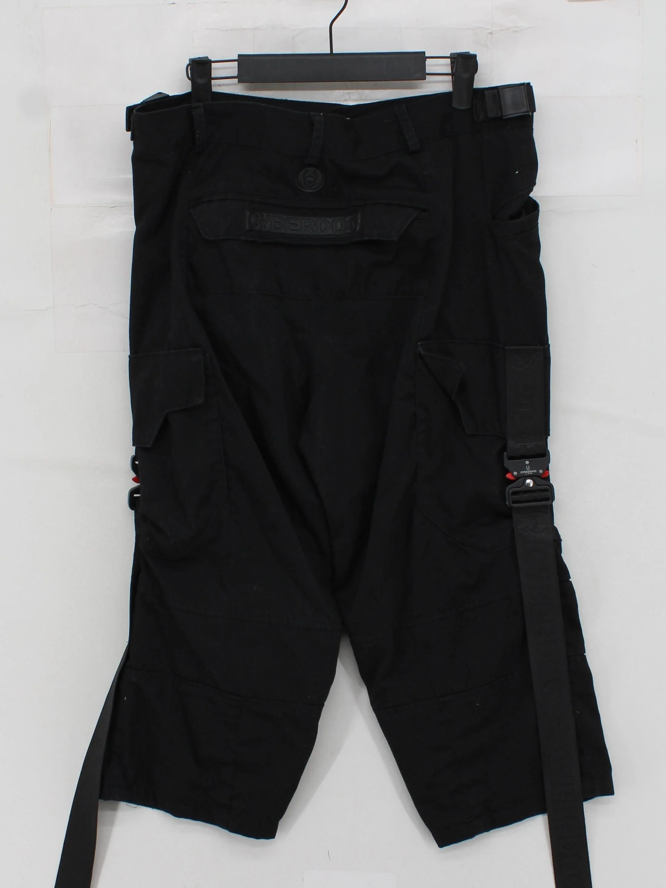 Cyberdog Men's Shorts M Black 100% Other Cargo - Image 2