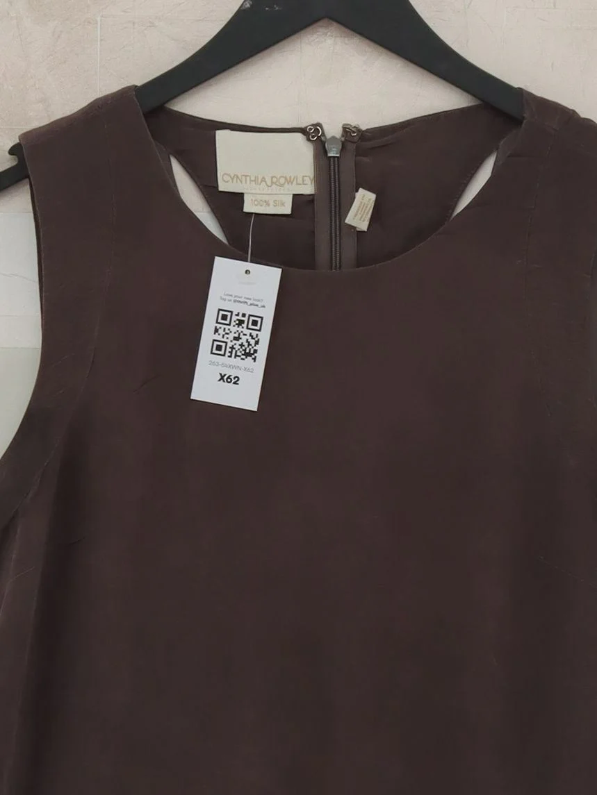 Cynthia Rowley T-Shirt Mini Dress in Brown - Image 3