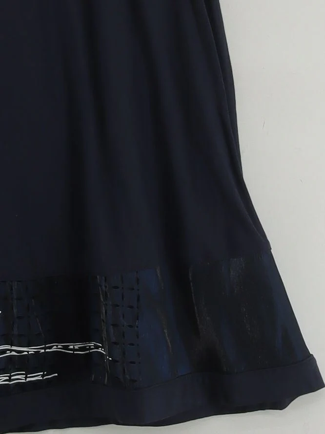 D. Exterior Tank Mini Dress S in Blue - Image 4