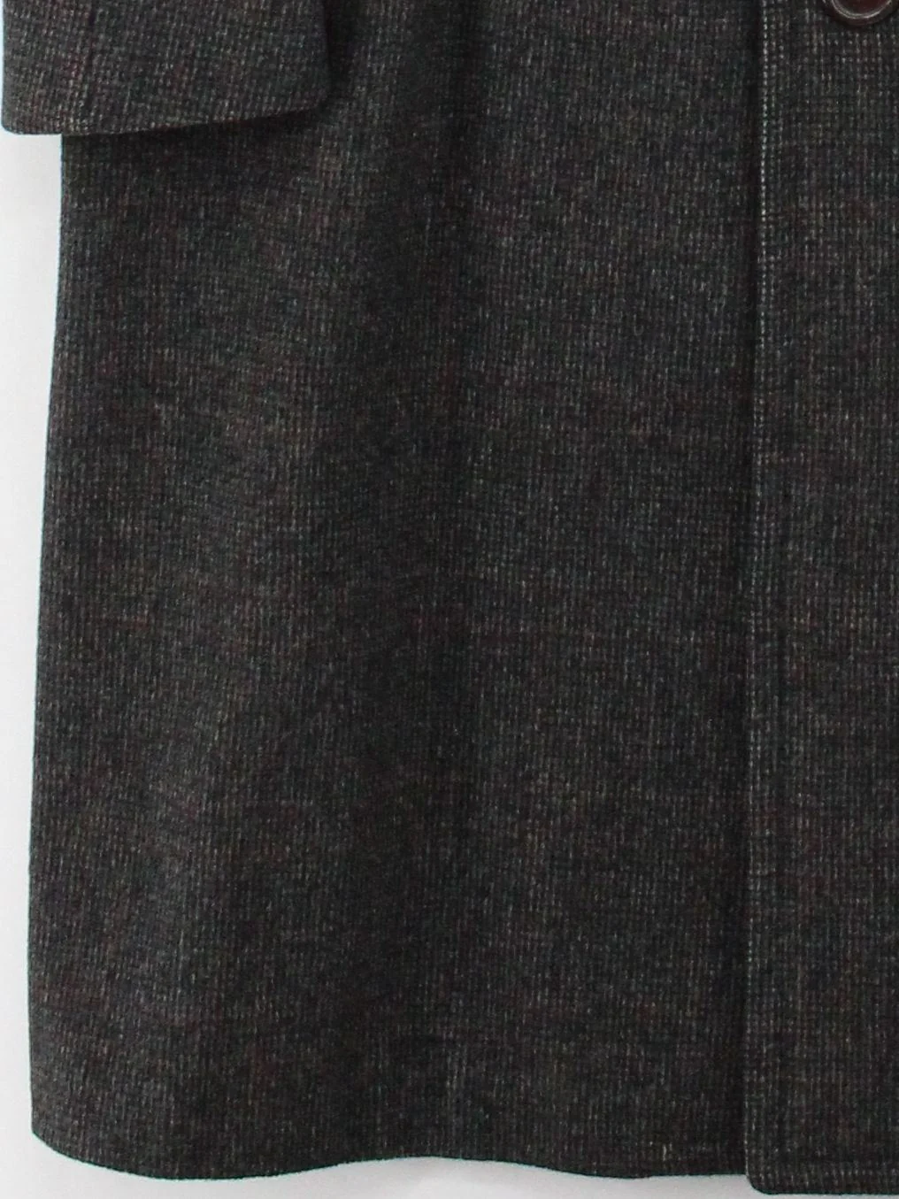 DAKS Men's Coat XL Grey 100% Wool Overcoat - Image 4
