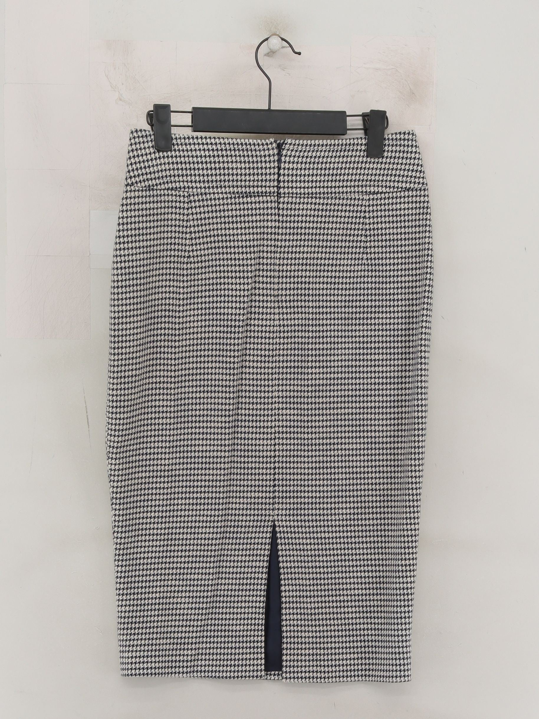 DAKS Women's Midi Skirt UK 8 Black Cotton - Image 2