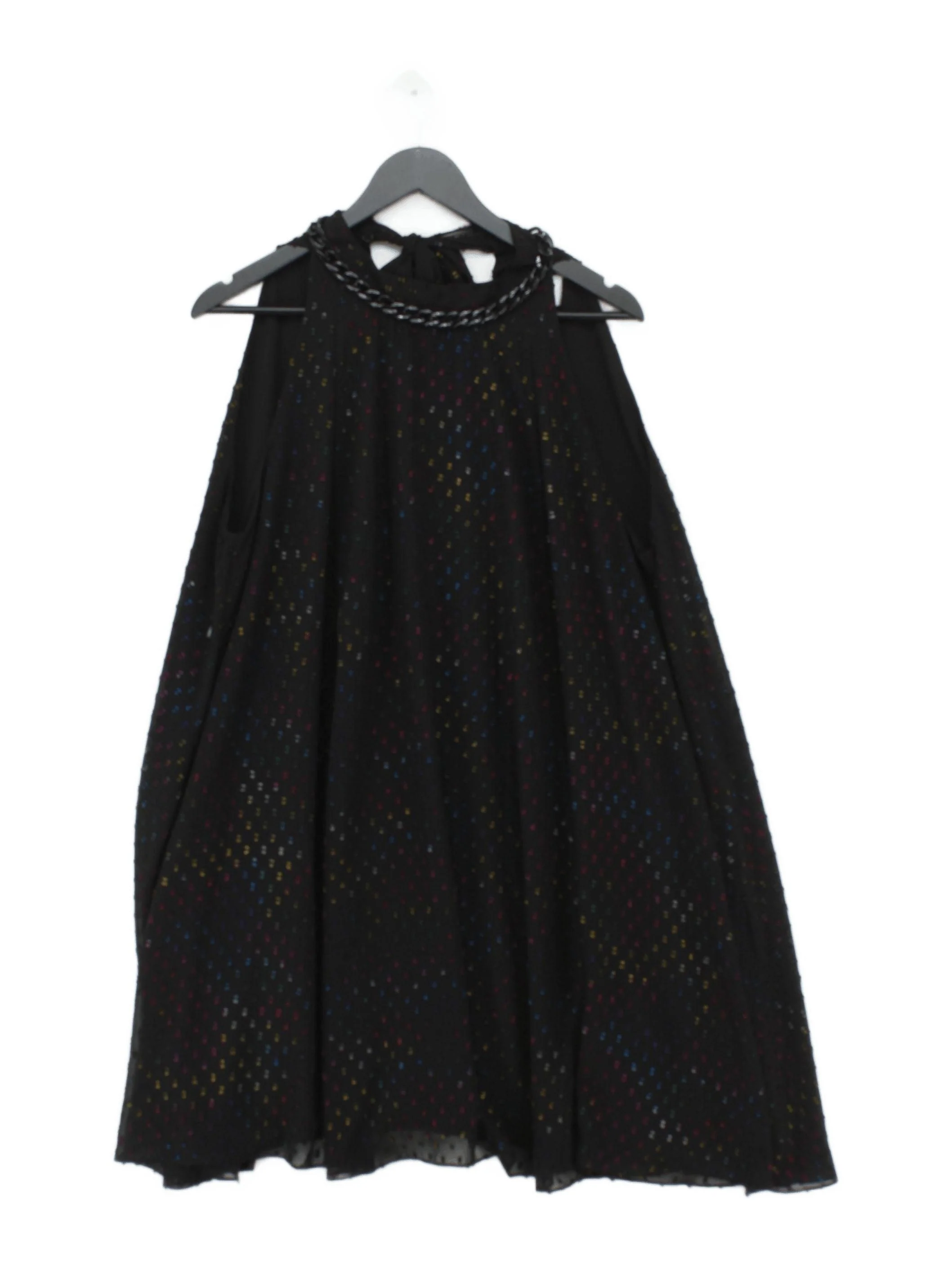 Damsel in a Dress A-Line Mini Dress UK16 in Black