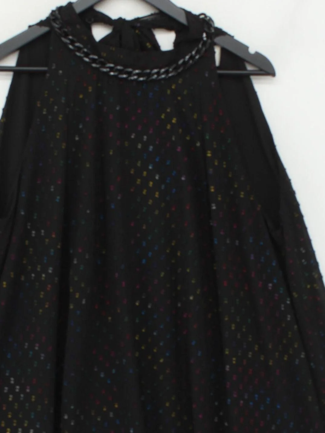 Damsel in a Dress A-Line Mini Dress UK16 in Black - Image 3