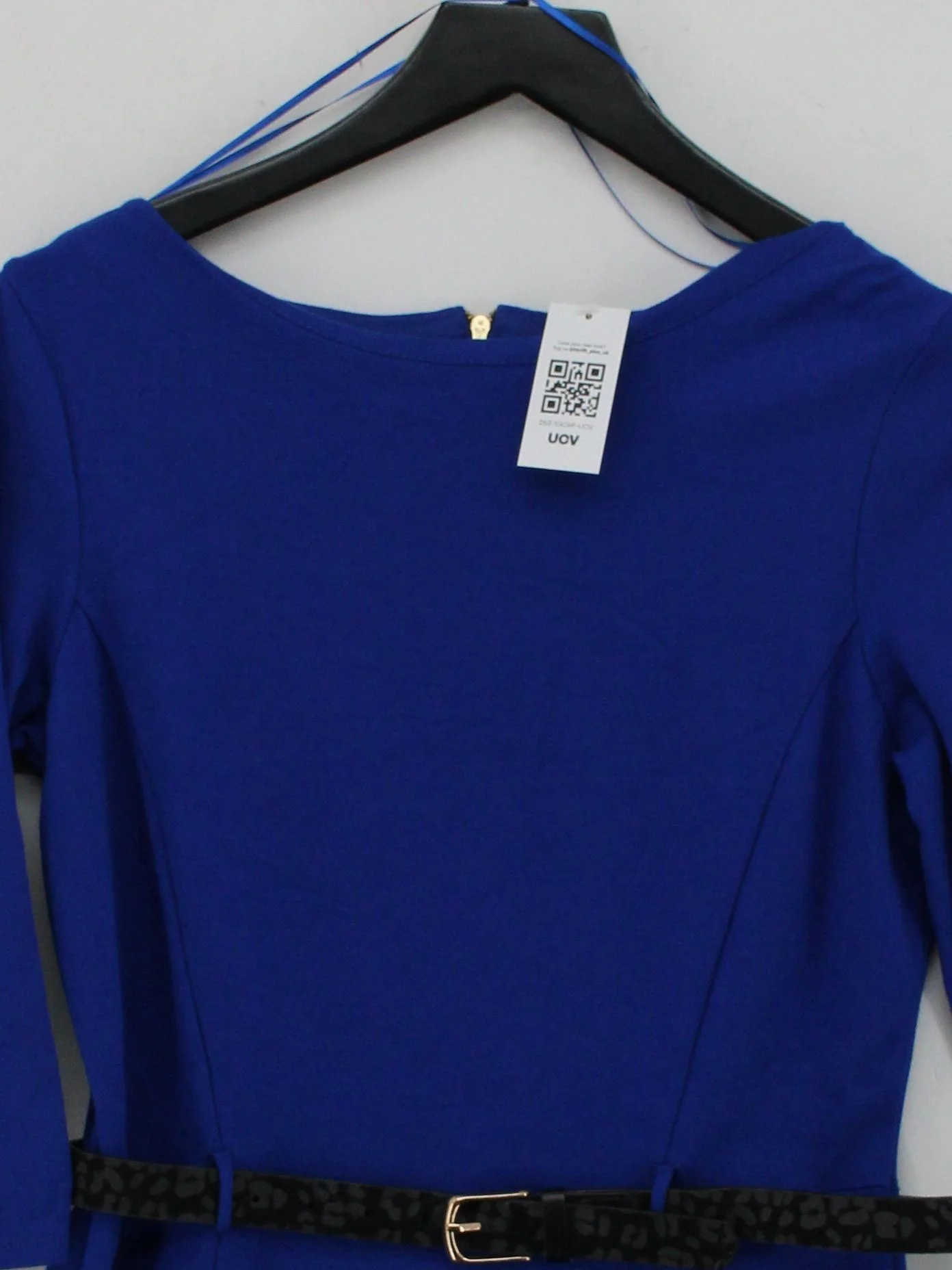 Damsel in a Dress Bodycon Midi Dress UK14 in Blue - Image 3