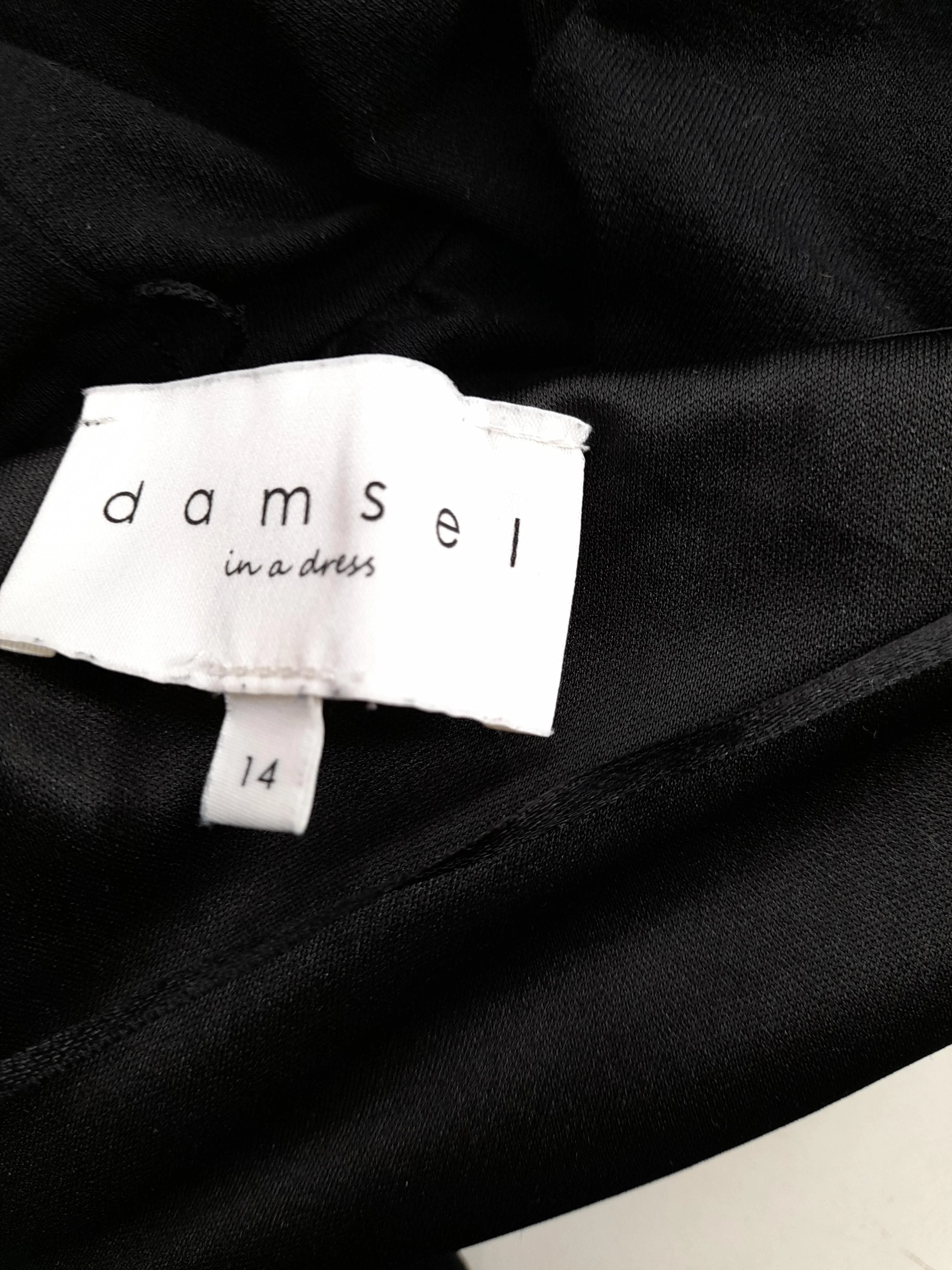 Damsel In A Dress Women's Jumpsuit UK 14 Black Viscose with Elastane Jumpsuit - Image 5