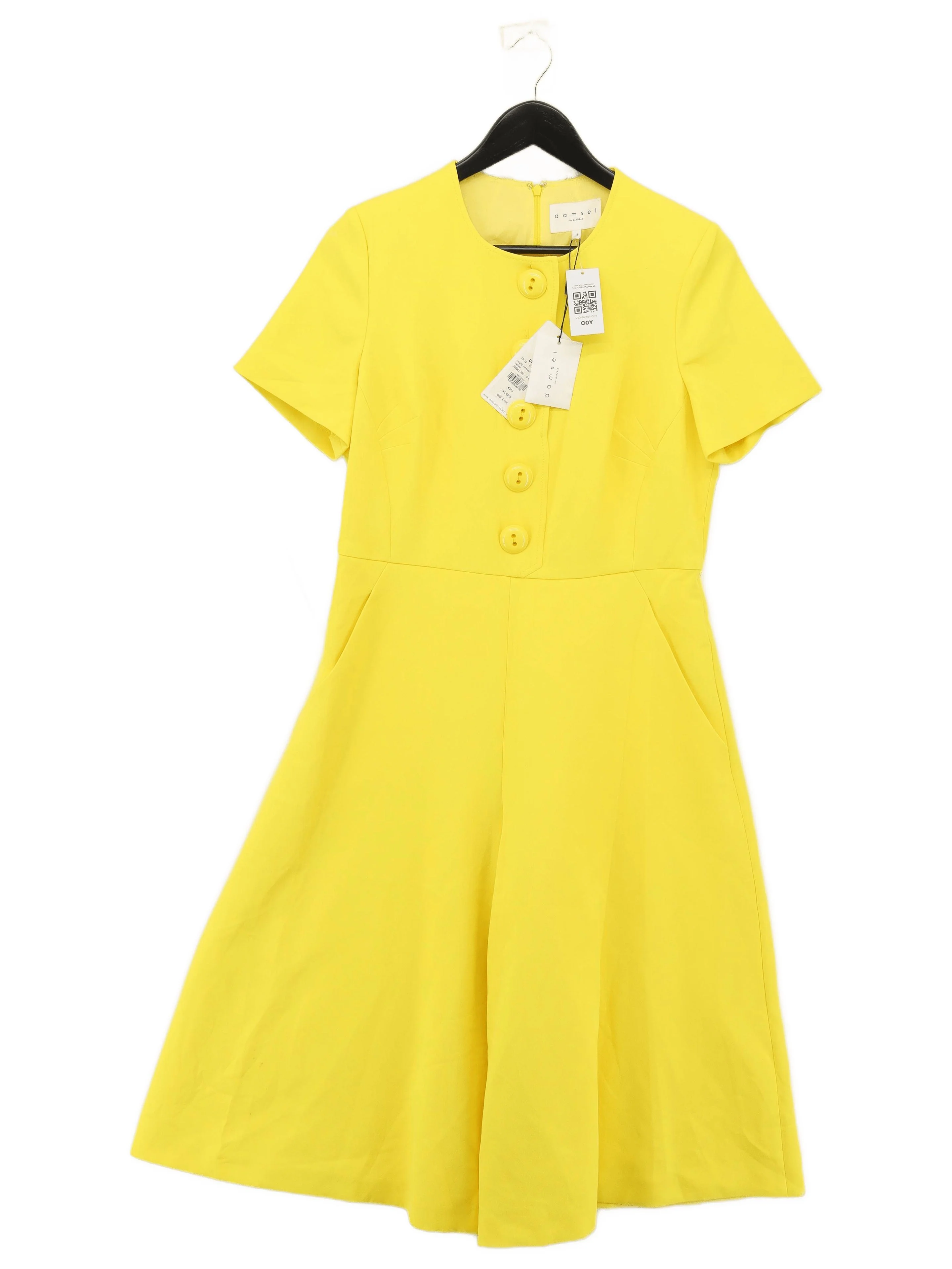 Damsel In A Dress Women's Jumpsuit UK 14 Yellow Polyester New with tags