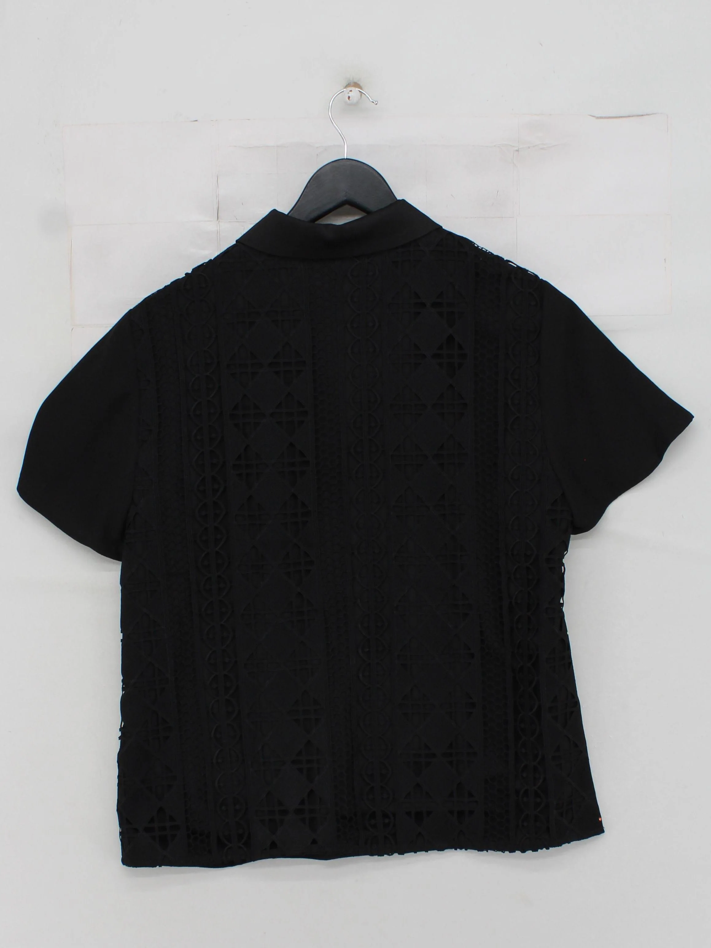 Damsel In A Dress Women's Polo S Black 100% Polyester Basic - Image 2
