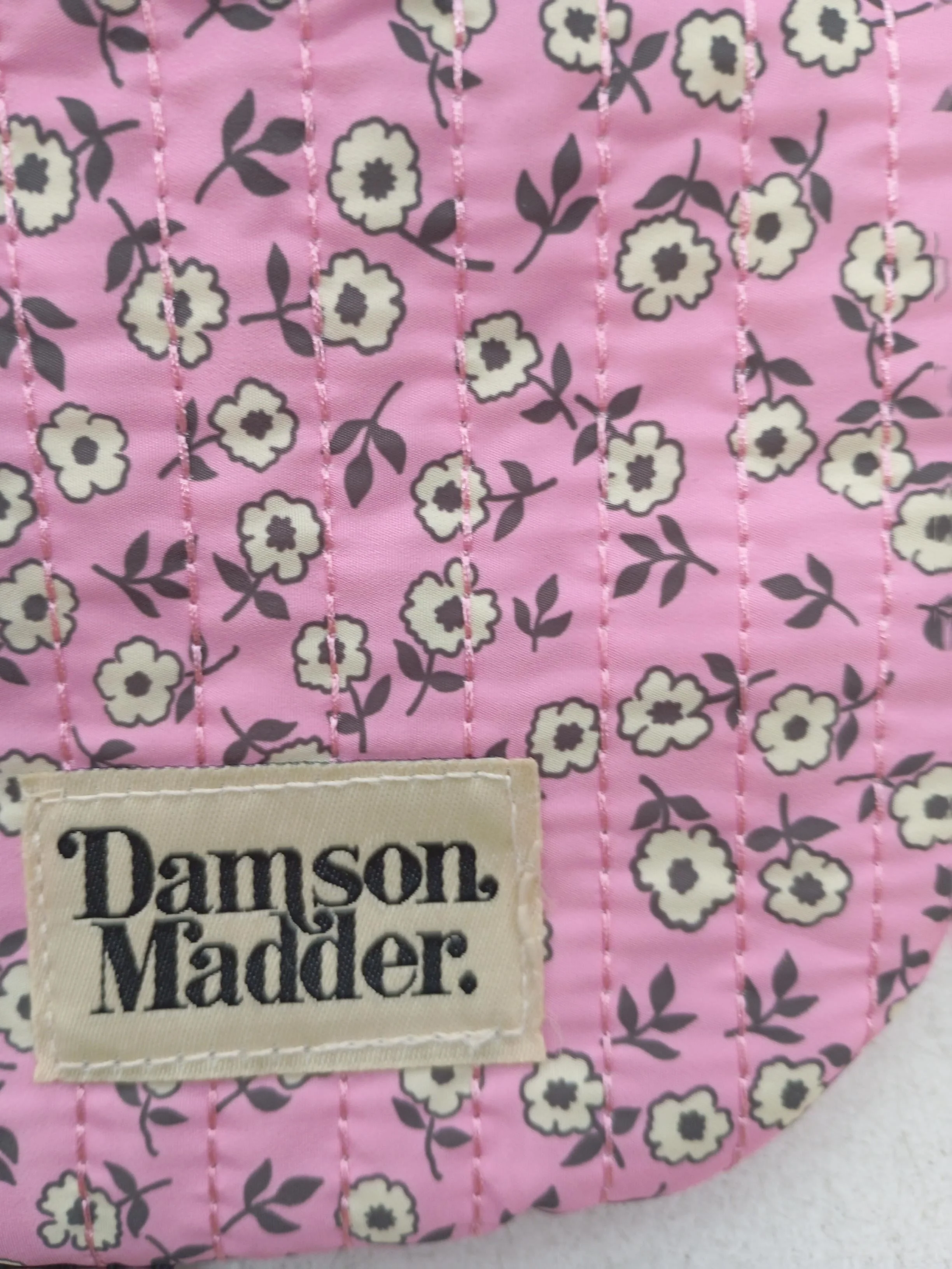 Damson Madder Women's Bag Pink Floral 100% Other Belt Bag & Waist Pack - Image 3