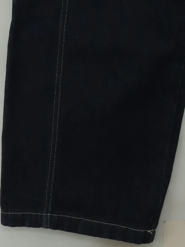 Damson Madder Women's Trousers UK 10 Blue 100% Cotton Straight Chino - Image 4