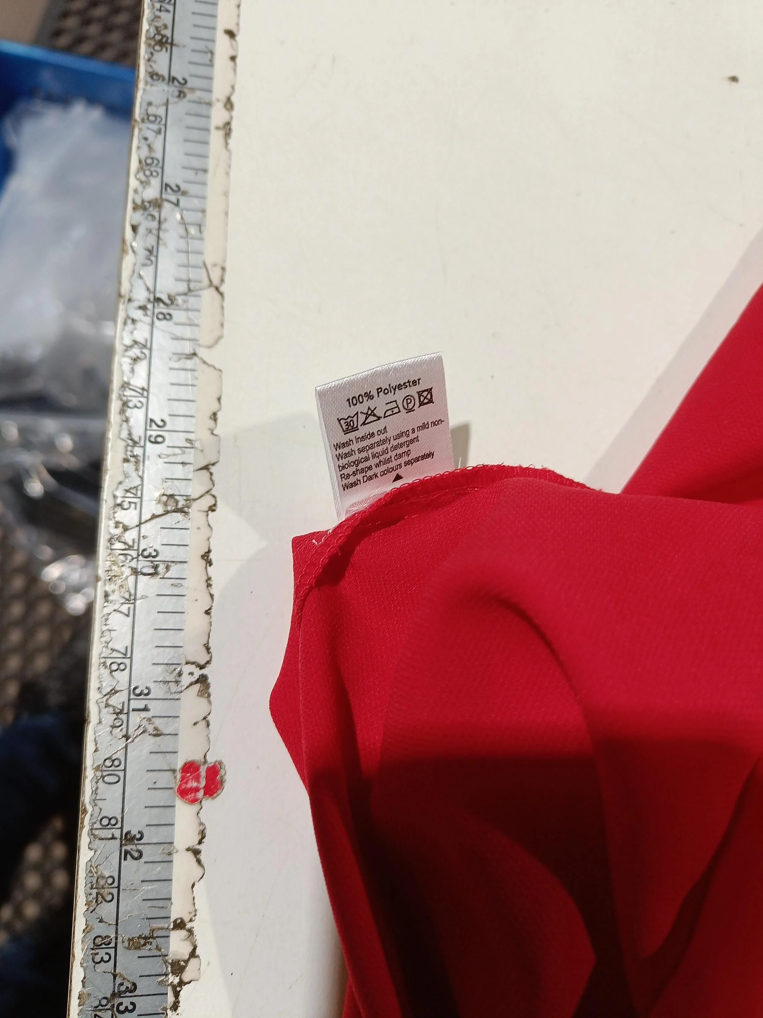 Dancing Leopard Maxi Dress M in Red - Image 6