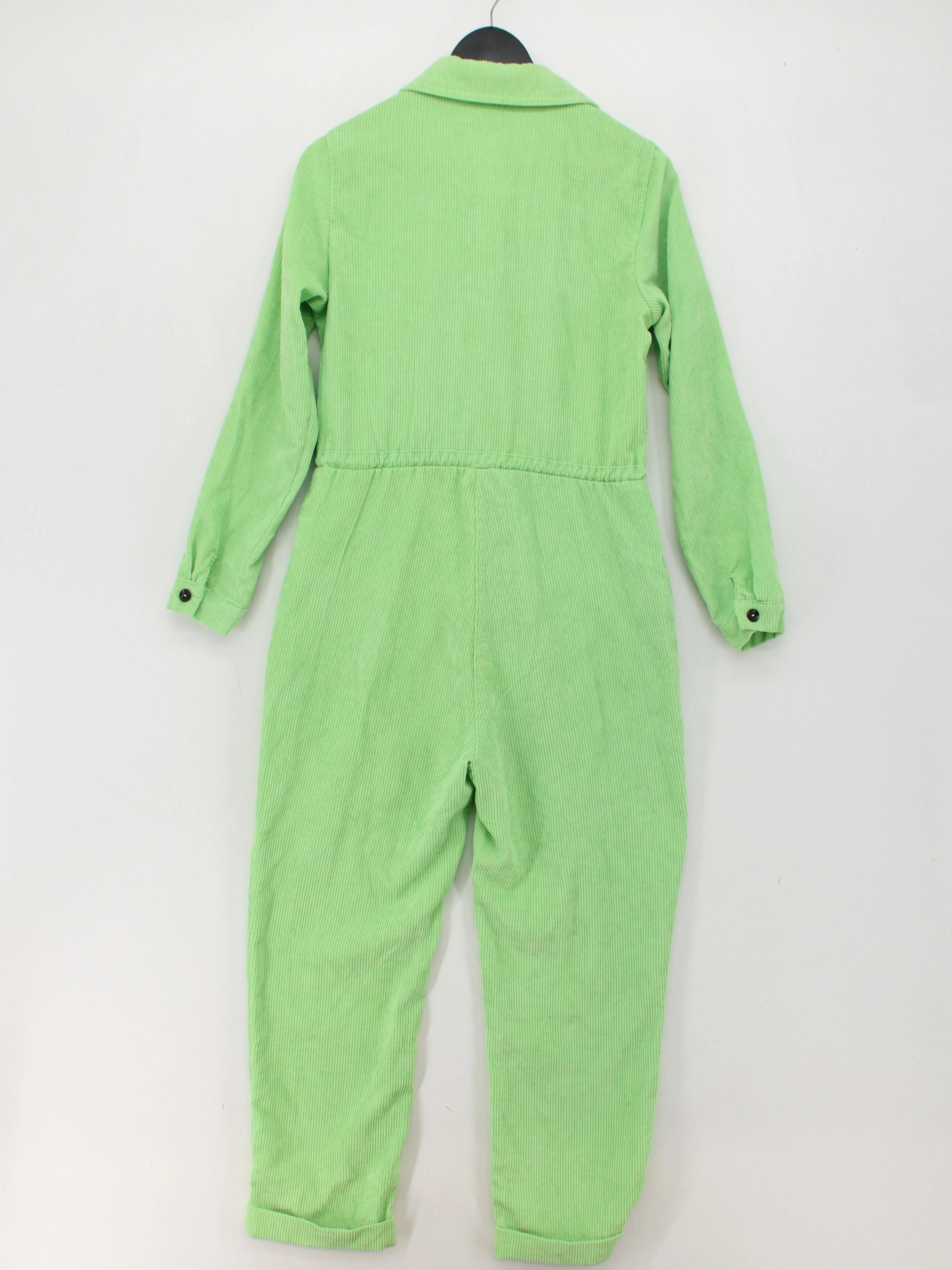 Dancing Leopard Women's Jumpsuit UK 10 Green 100% Polyester Straight Jumpsuit - Image 2
