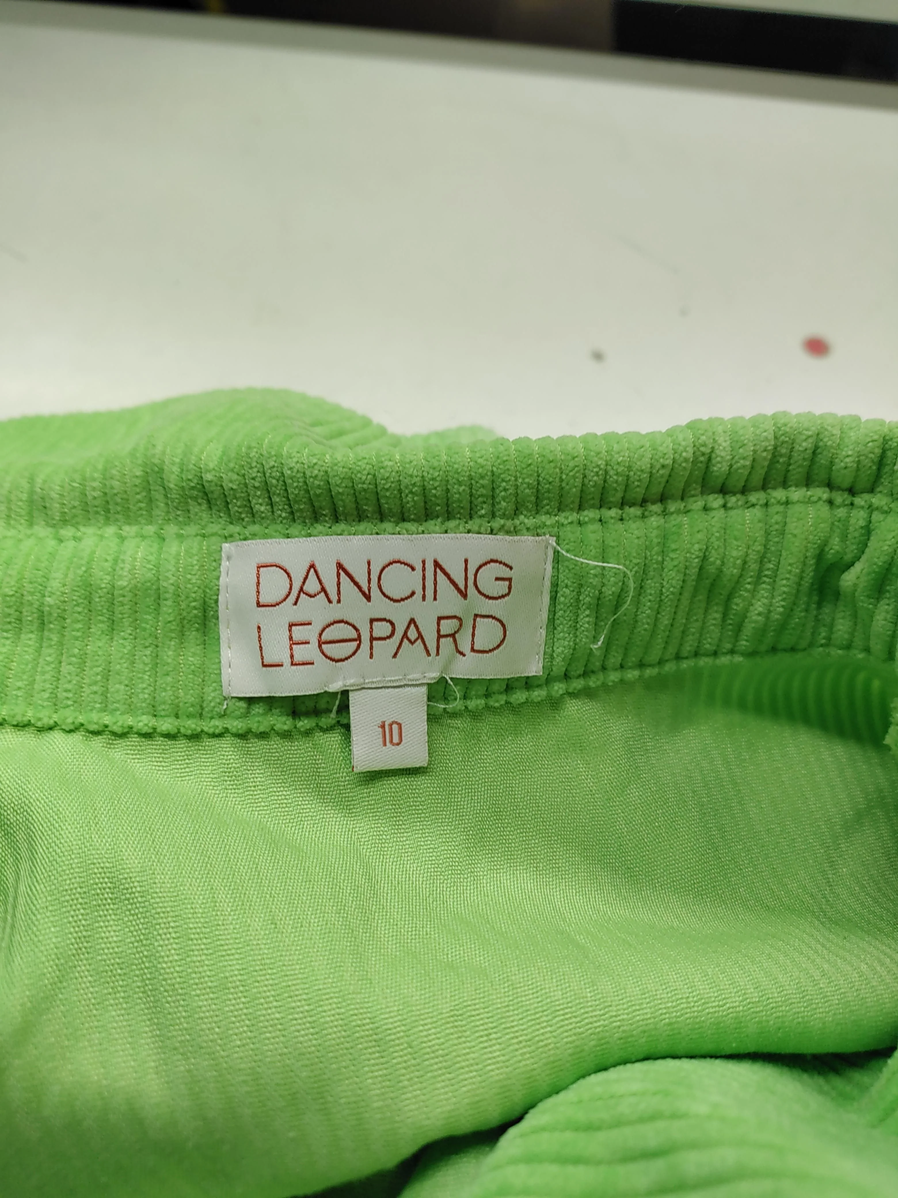 Dancing Leopard Women's Jumpsuit UK 10 Green 100% Polyester Straight Jumpsuit - Image 5