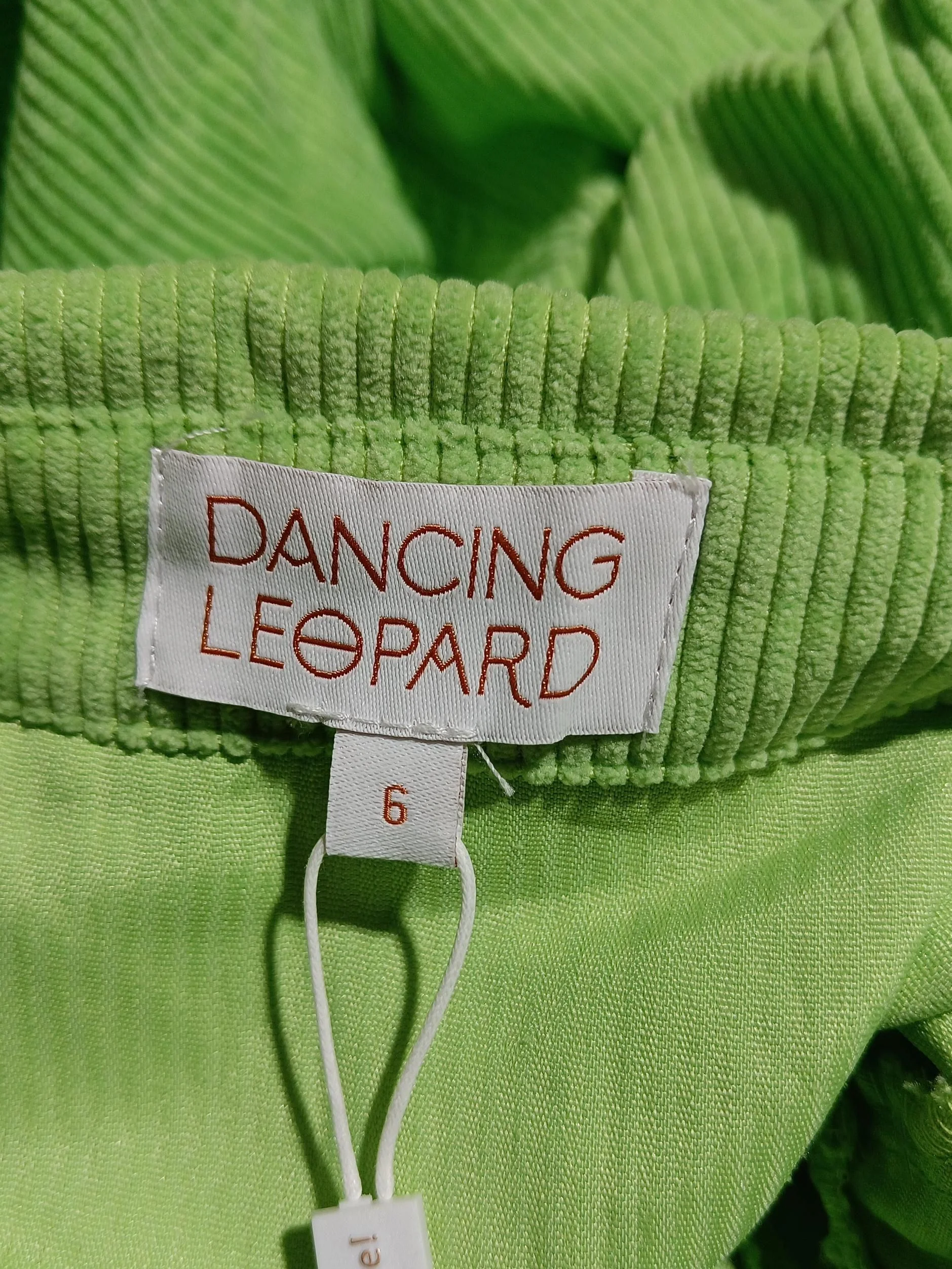 Dancing Leopard Women's Jumpsuit UK 6 Green 100% Polyester Straight Jumpsuit - Image 6