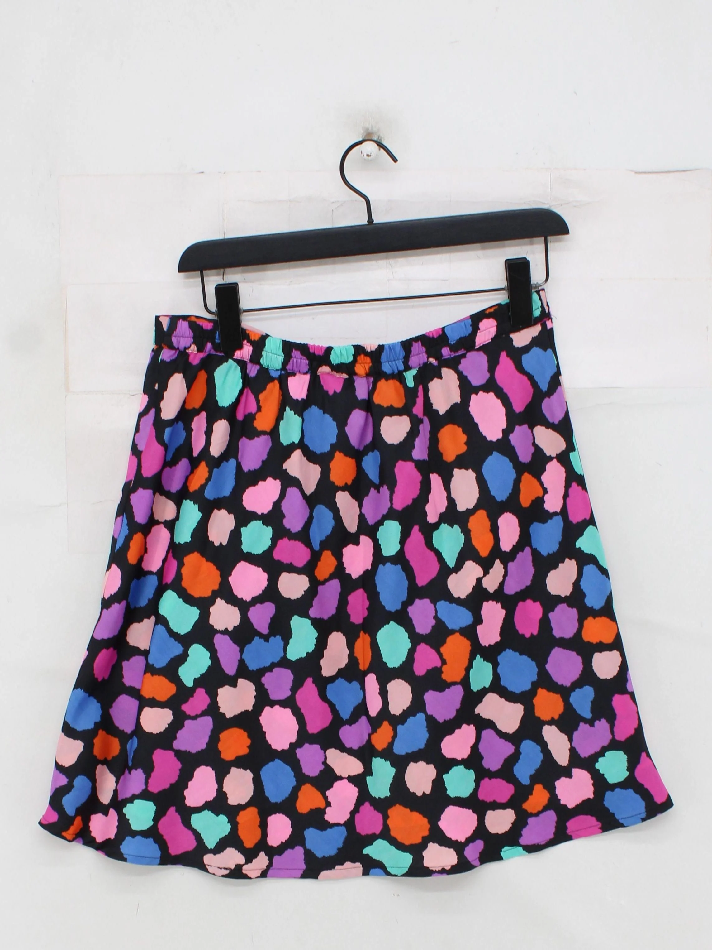 Dancing Leopard Women's Mini Skirt UK 12 Black 100% Polyester Mini - Image 2